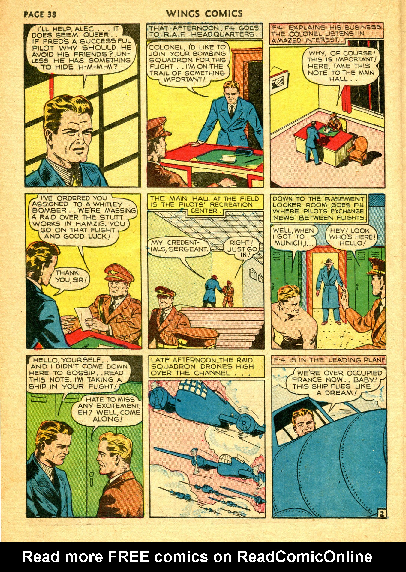 Read online Wings Comics comic -  Issue #7 - 40