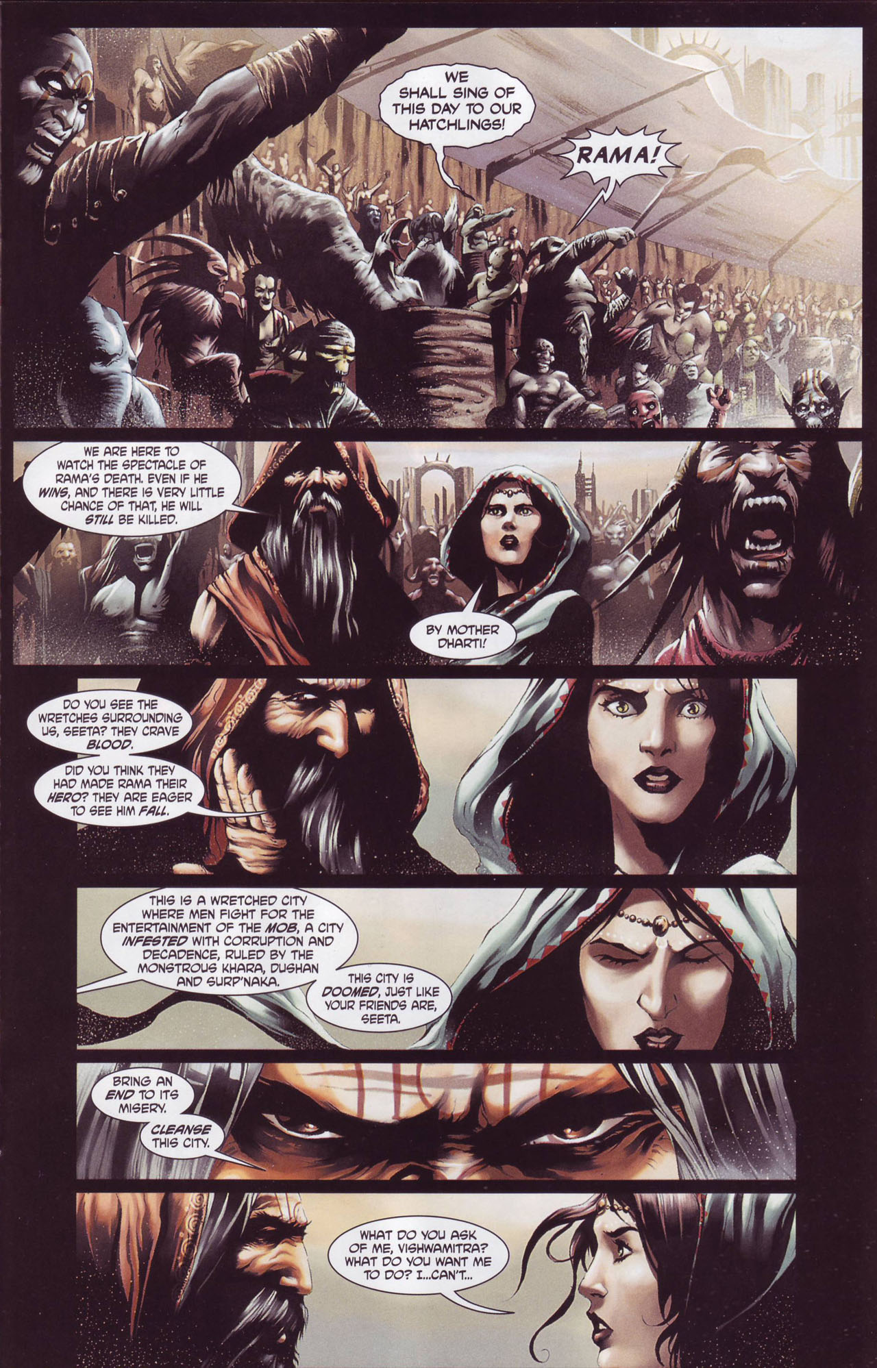 Read online Ramayan 3392 A.D. Reloaded comic -  Issue #5 - 6
