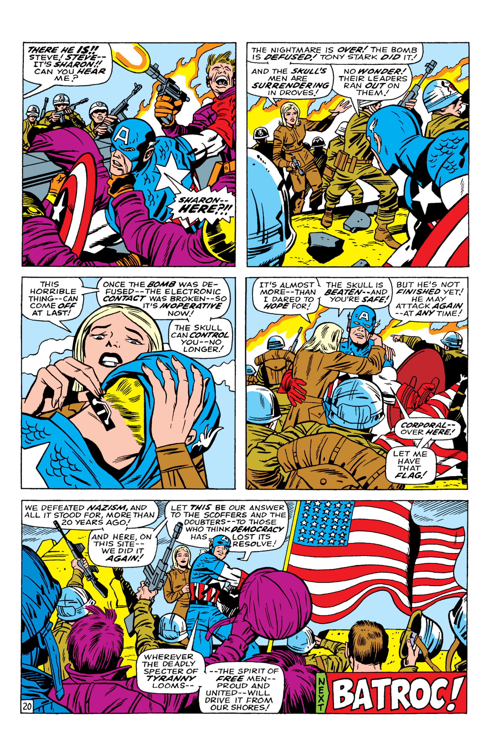Read online Marvel Masterworks: Captain America comic -  Issue # TPB 3 (Part 1) - 89