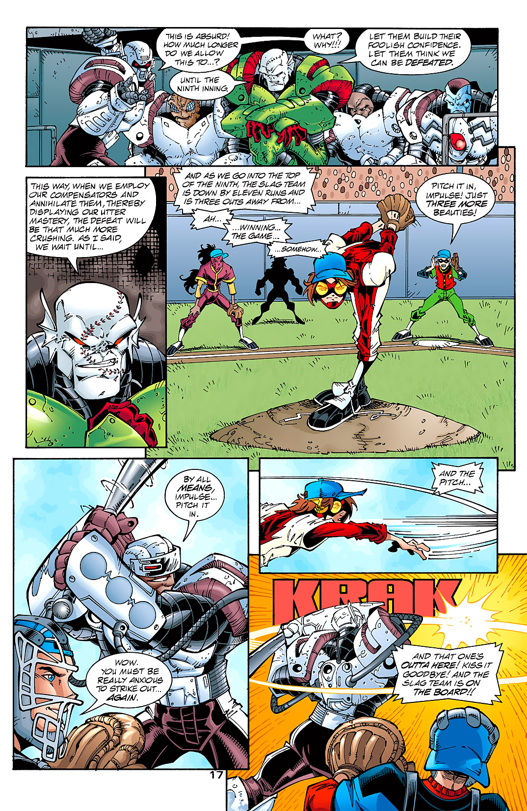 Read online Young Justice (1998) comic -  Issue #27 - 17