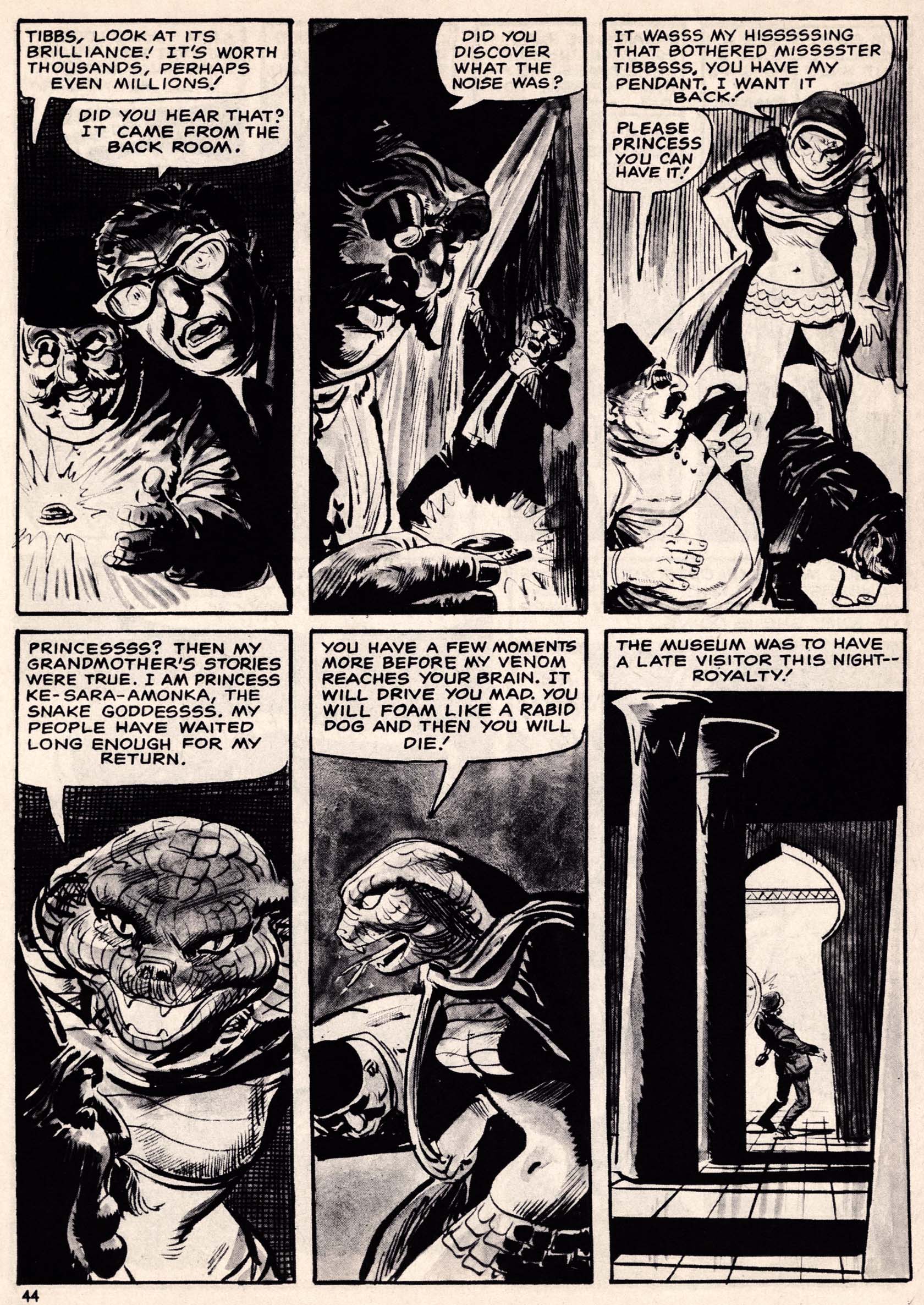 Read online Vampirella (1969) comic -  Issue # Annual 1972 - 44