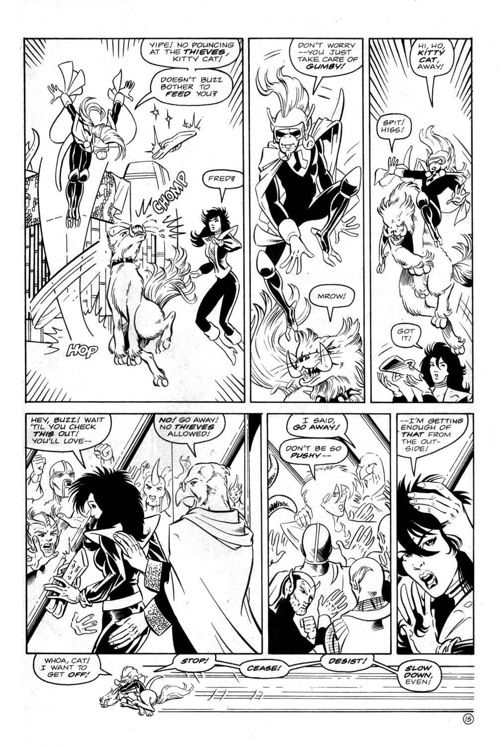 Read online Aristocratic Xtraterrestrial Time-Traveling Thieves comic -  Issue #4 - 17