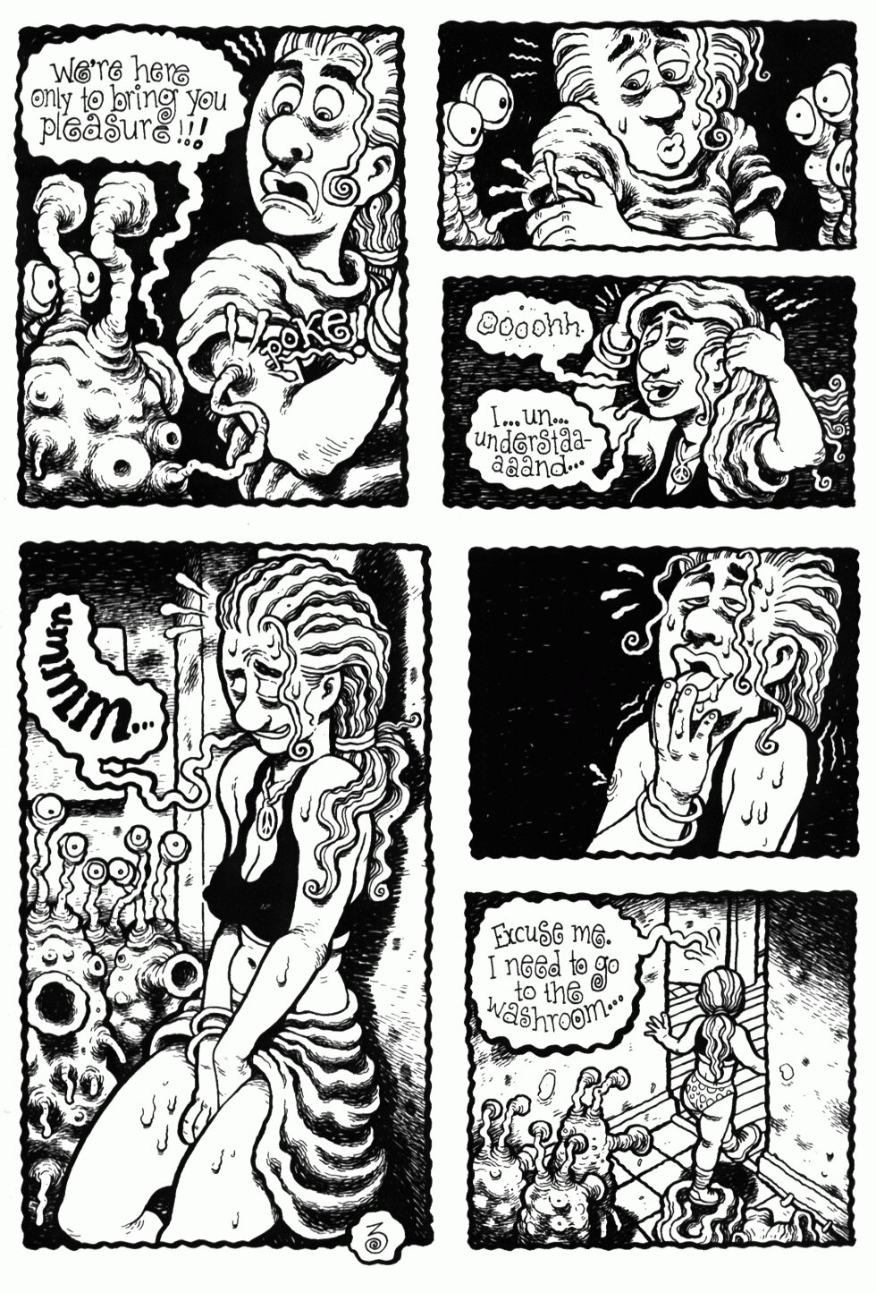 Read online Cynthia Petal's Really Fantastic Alien Sex Frenzy! comic -  Issue # Full - 5