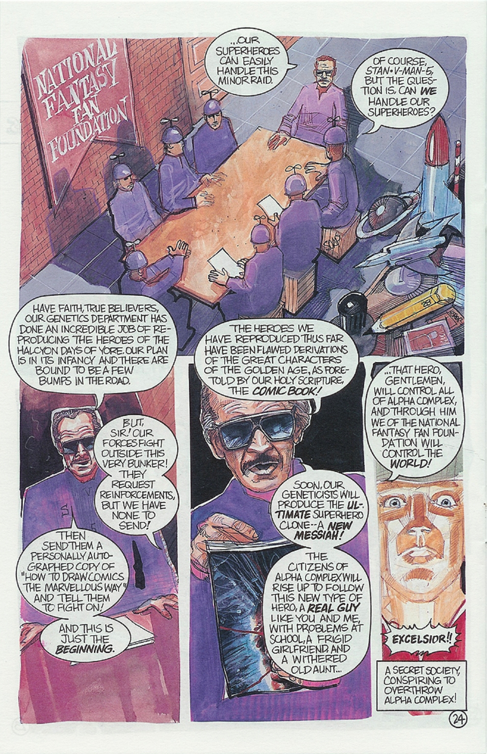 Read online Paranoia comic -  Issue #3 - 26