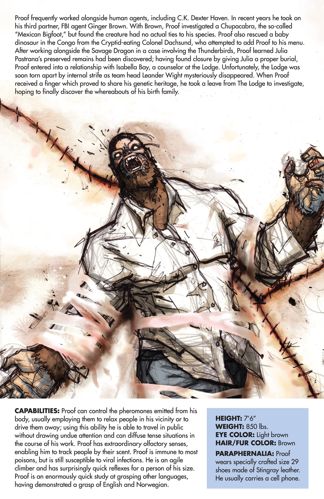 Read online Proof: Endangered comic -  Issue #1 - 25