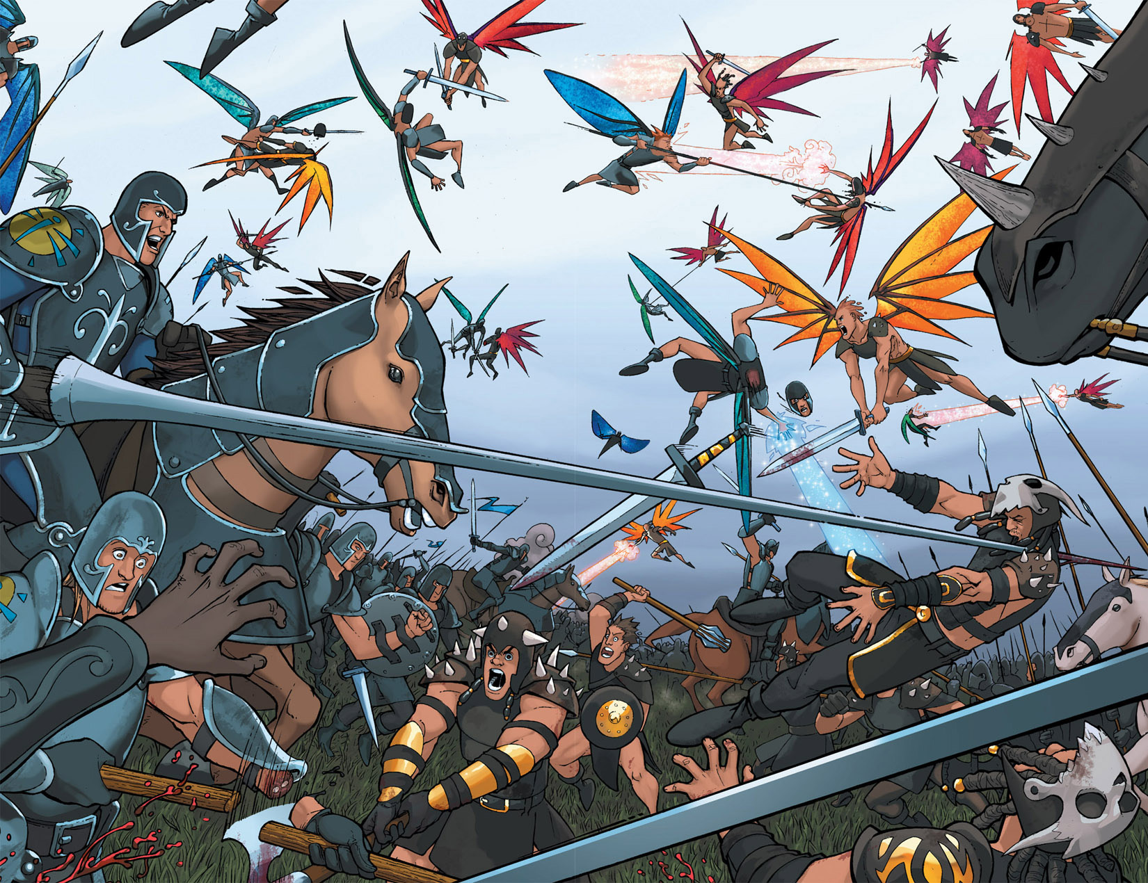 Read online Michael Turner's Soulfire: Dying Of The Light comic -  Issue #3 - 6