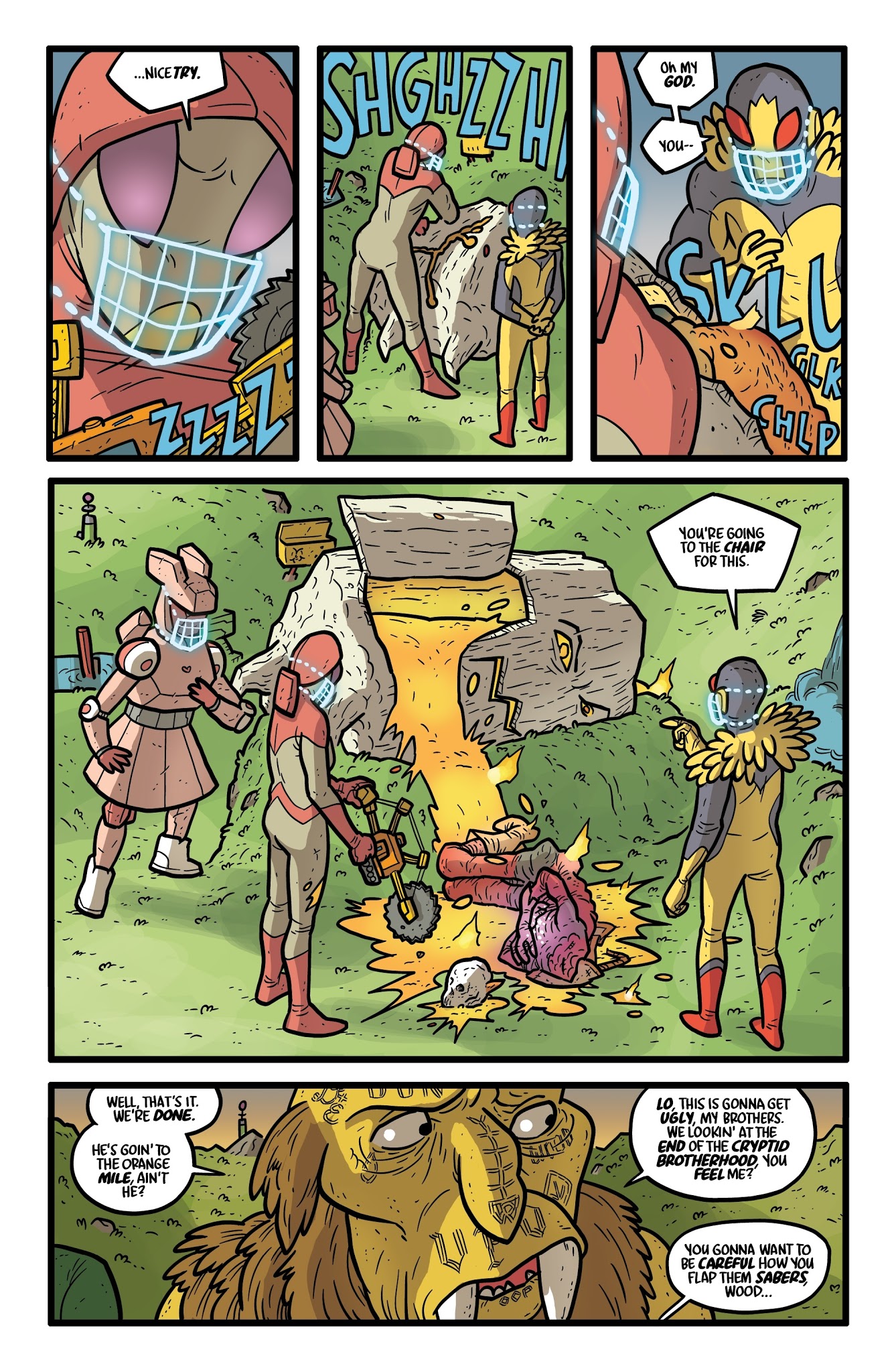 Read online Kaijumax: Season Three comic -  Issue #4 - 18