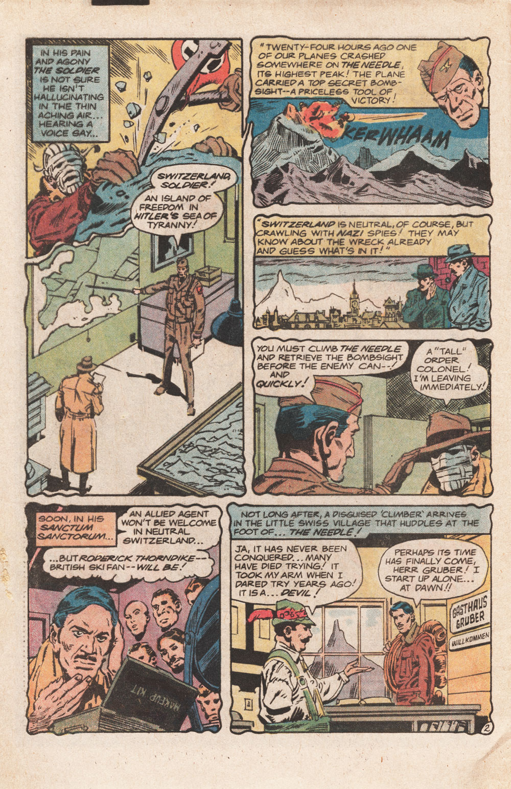 Read online Unknown Soldier (1977) comic -  Issue #264 - 4