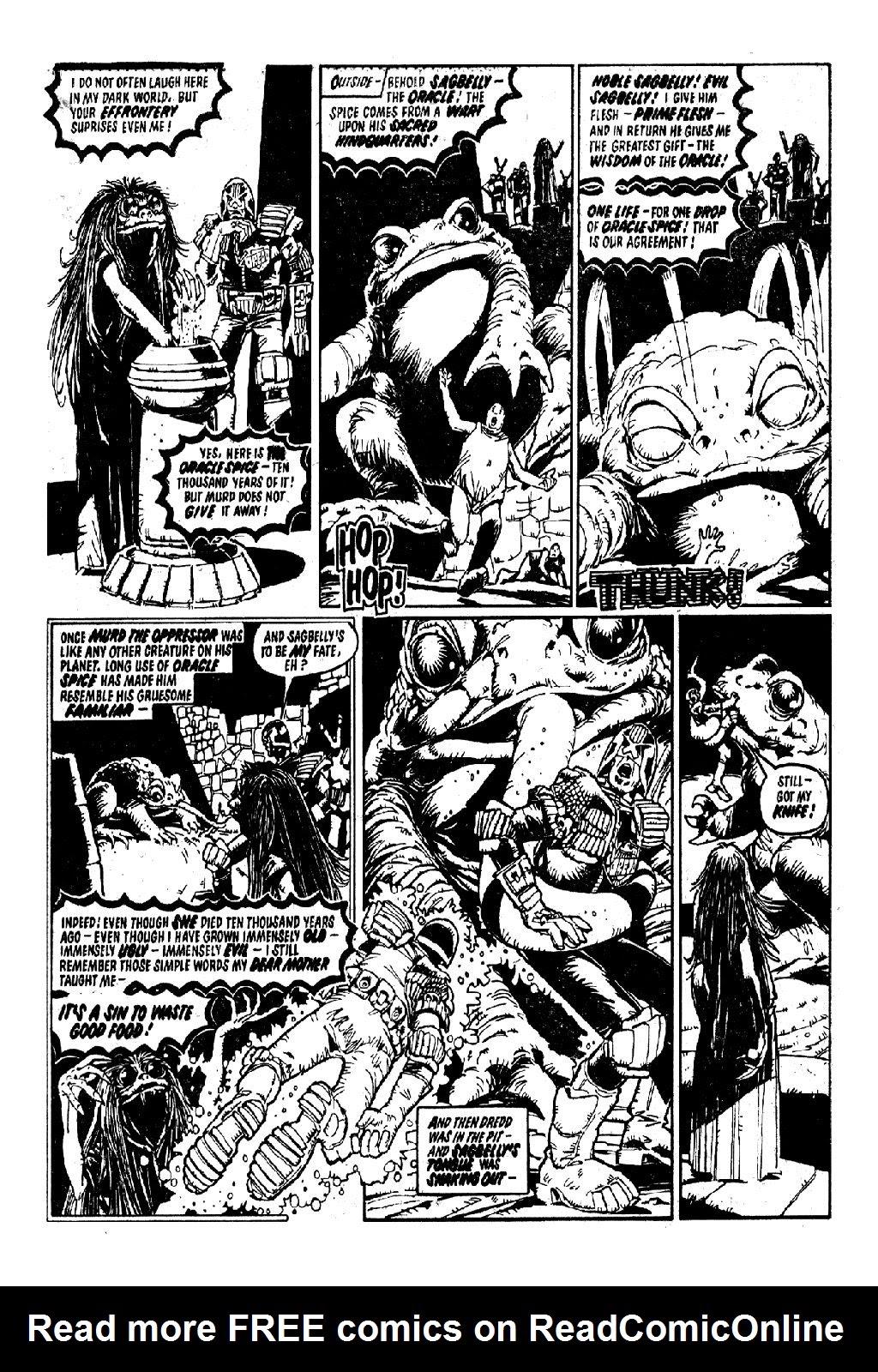 Read online Judge Dredd Epics comic -  Issue # TPB The Judge Child Quest - 81