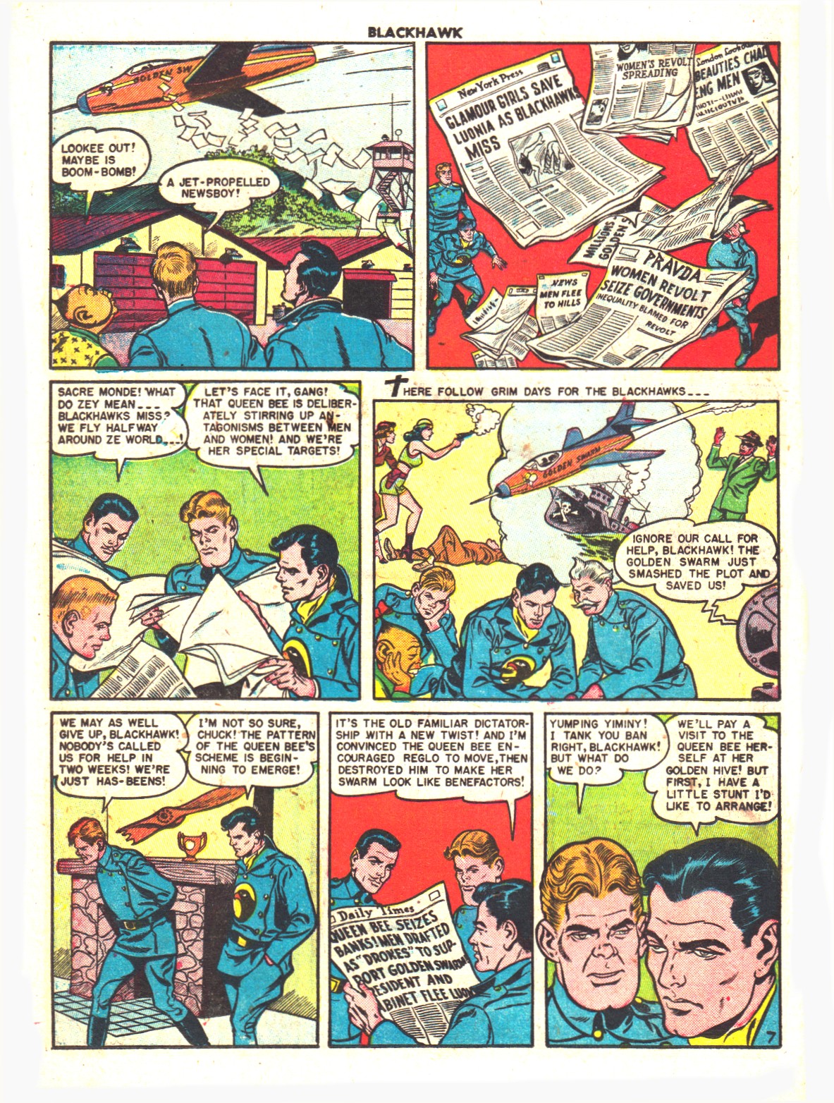Read online Blackhawk (1957) comic -  Issue #38 - 22