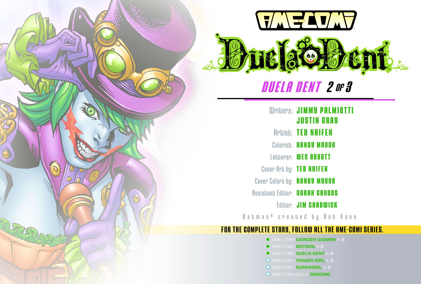 Read online Ame-Comi: Duela Dent comic -  Issue #2 - 2