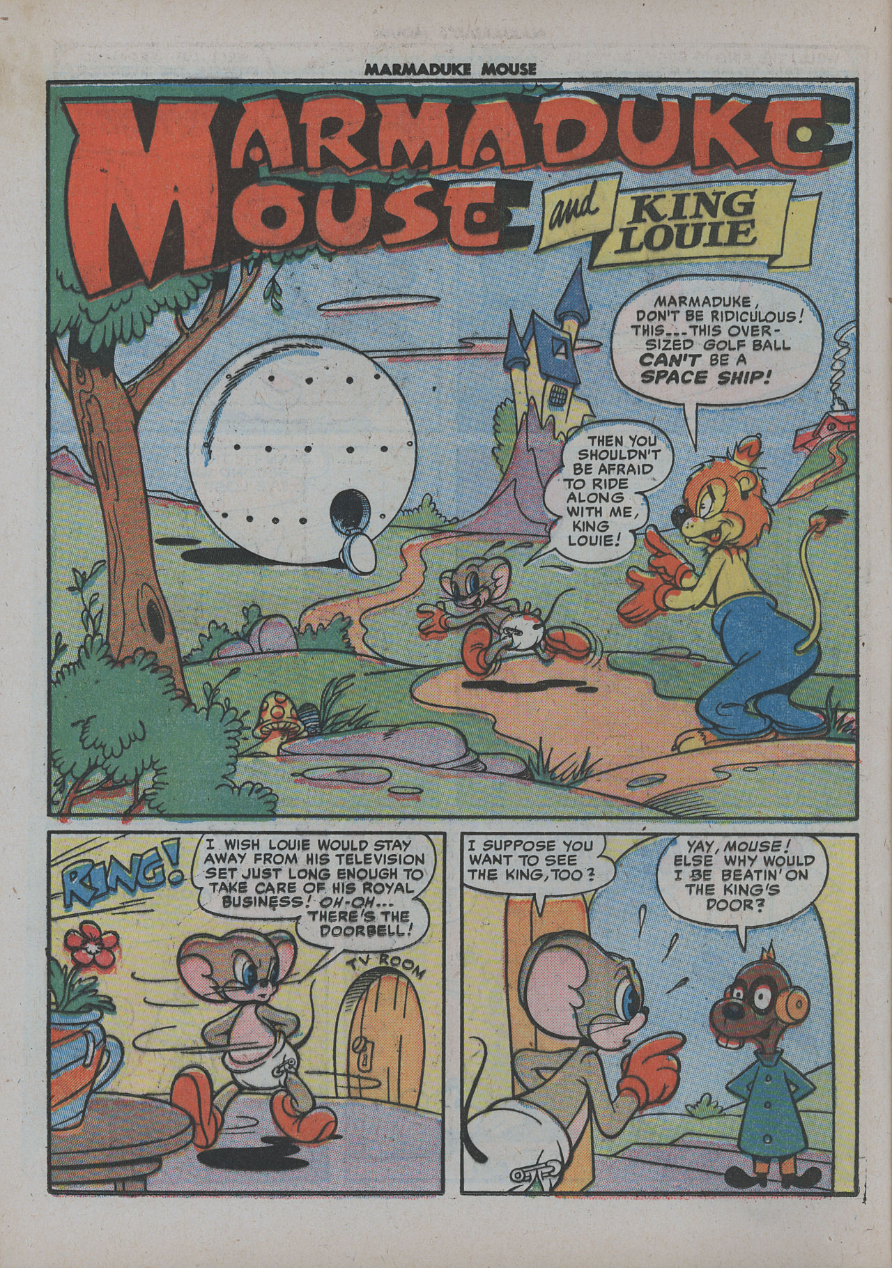 Read online Marmaduke Mouse comic -  Issue #24 - 16