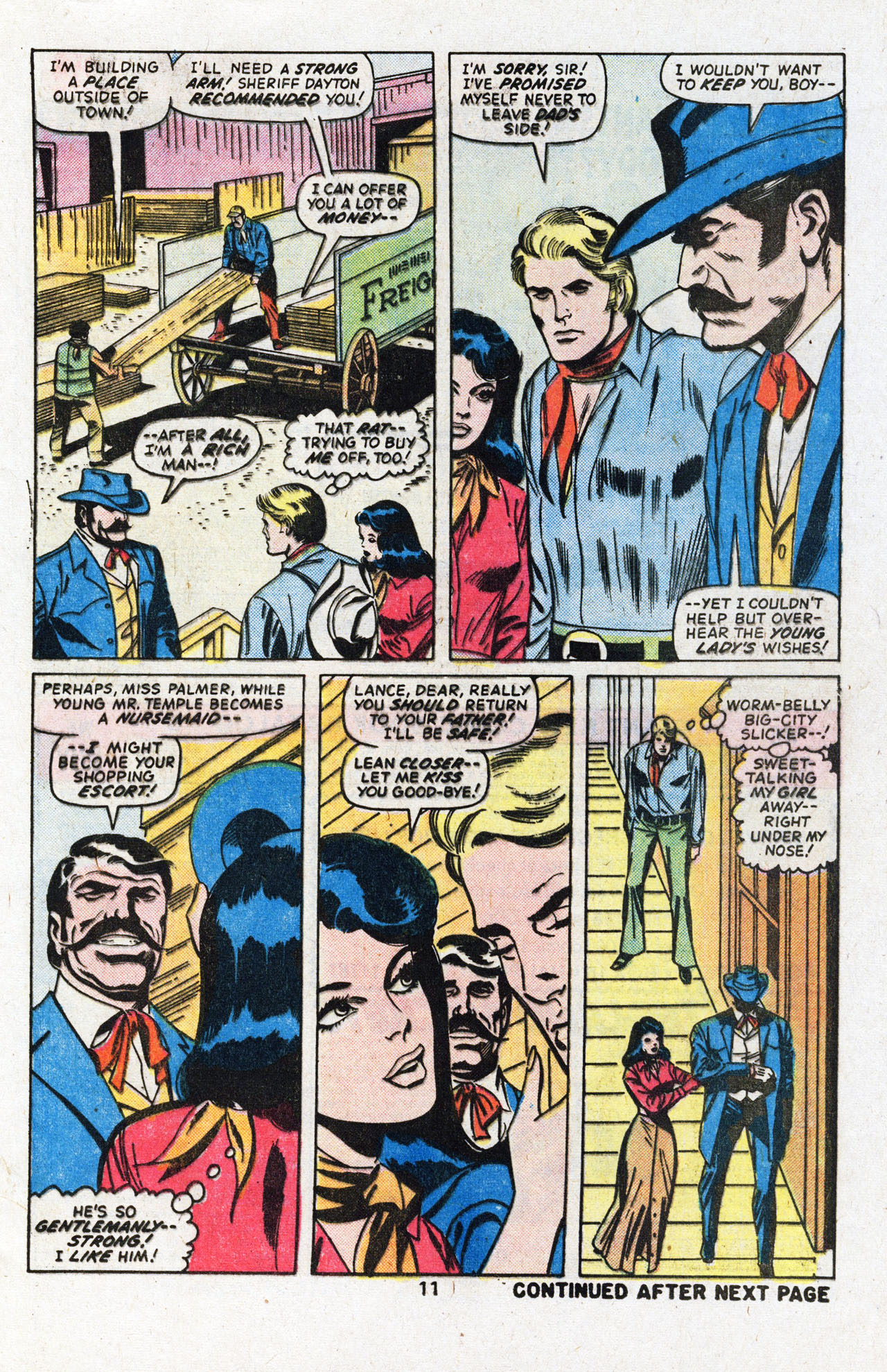 Read online The Outlaw Kid (1970) comic -  Issue #28 - 13