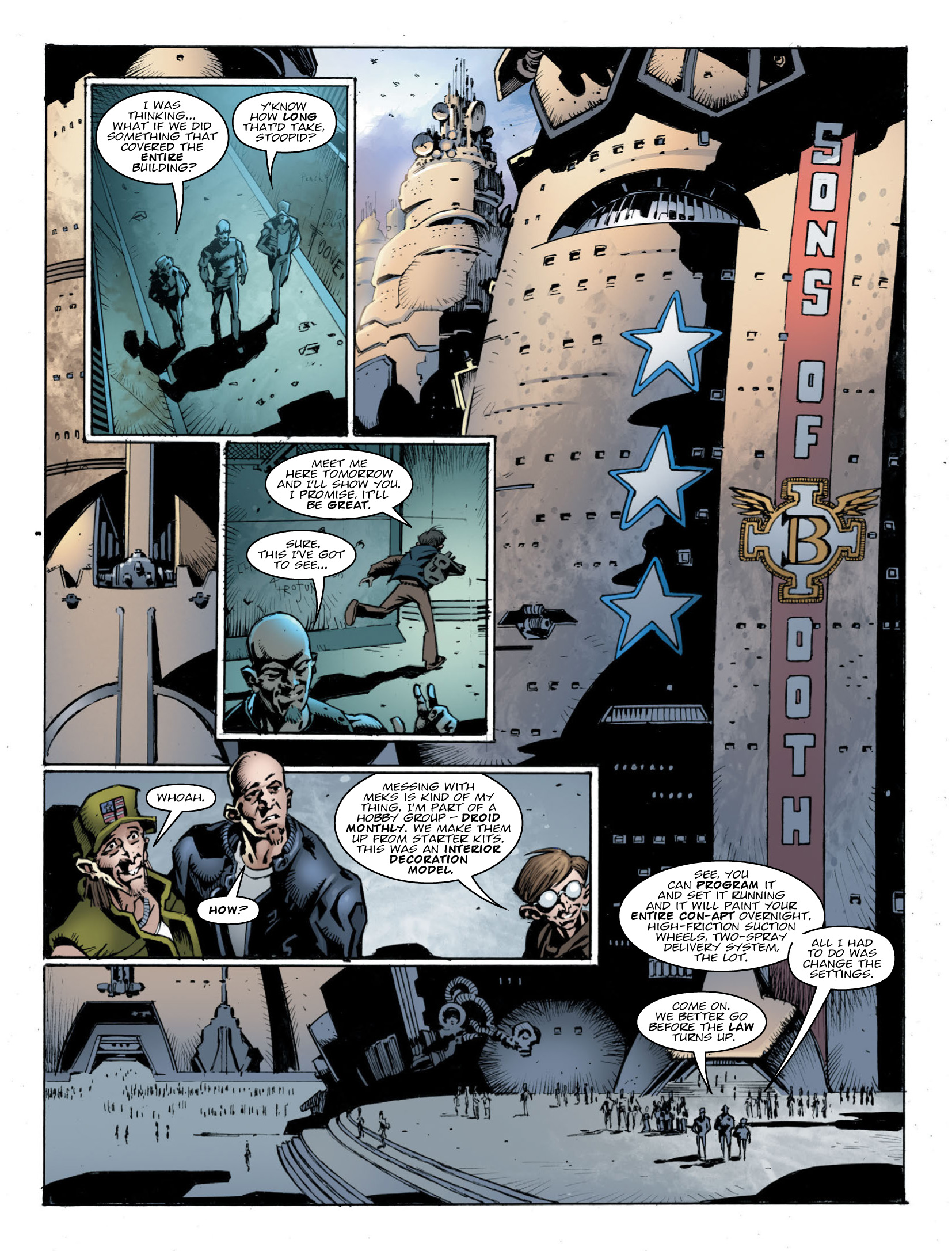 Read online 2000 AD comic -  Issue #2031 - 5
