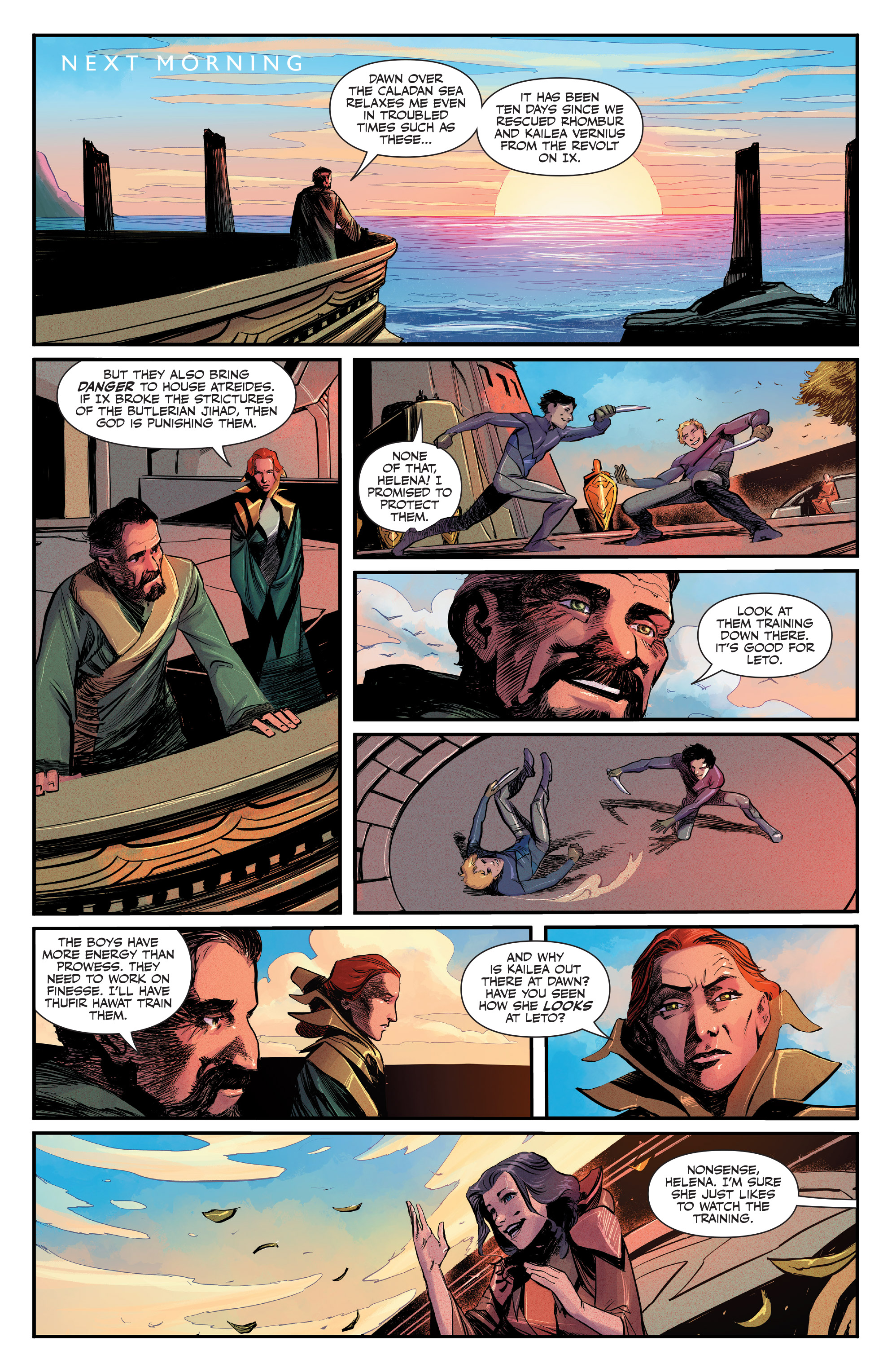 Read online Dune: House Atreides comic -  Issue #7 - 14