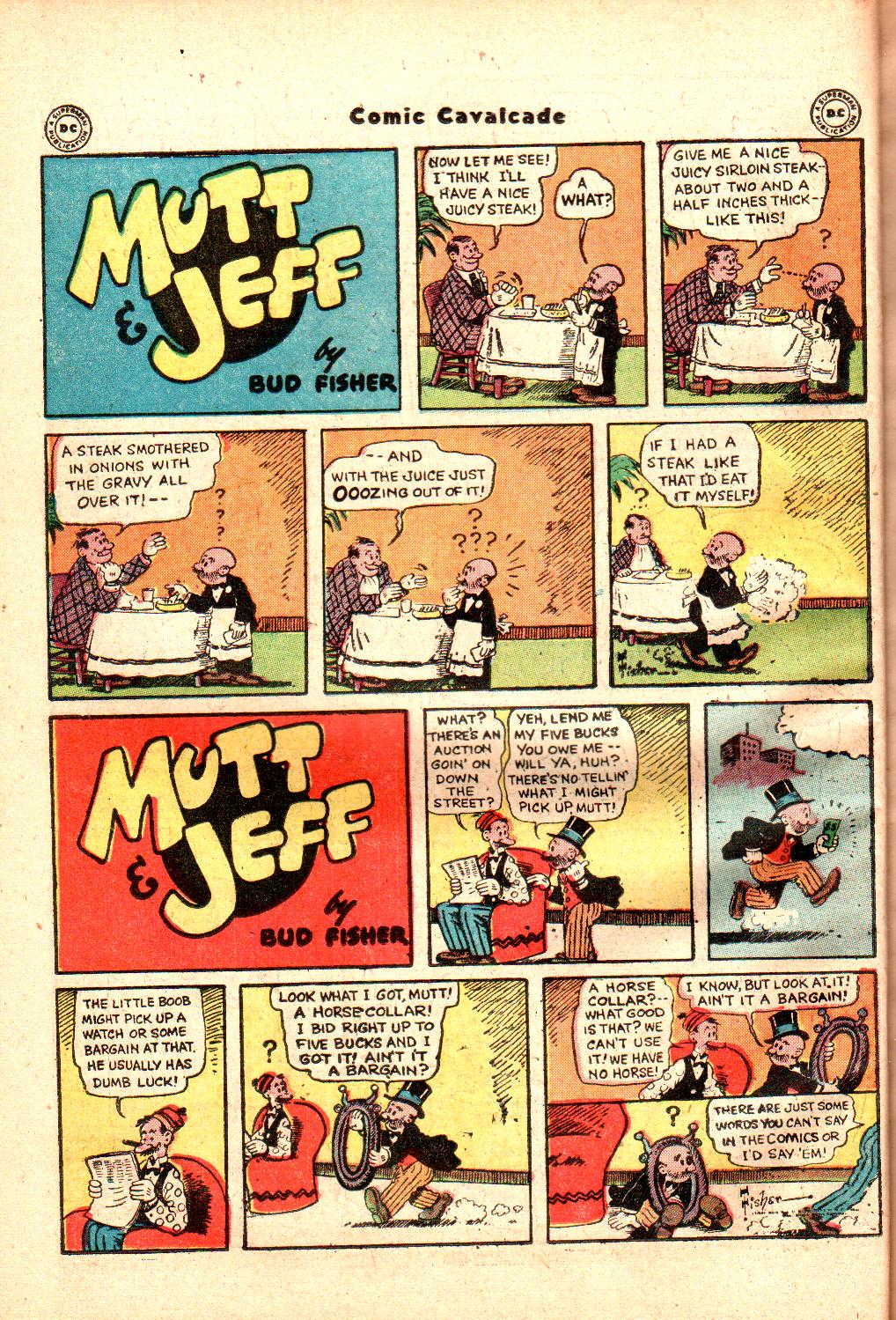 Read online Comic Cavalcade comic -  Issue #21 - 18