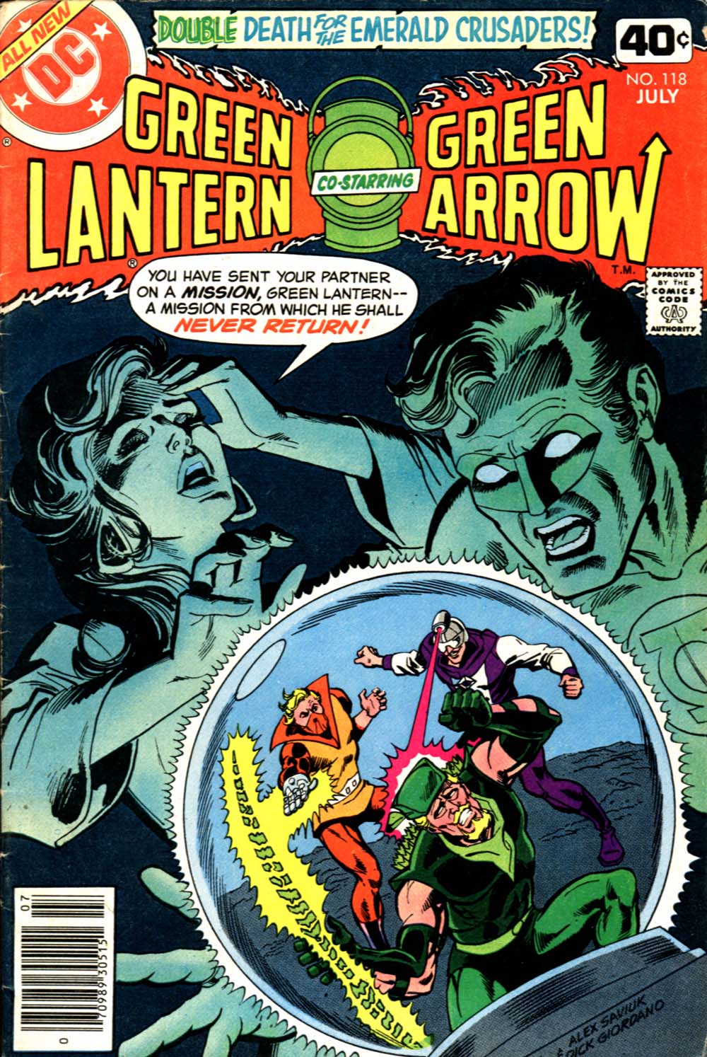 Green Lantern (1960) Issue #118 #121 - English 1