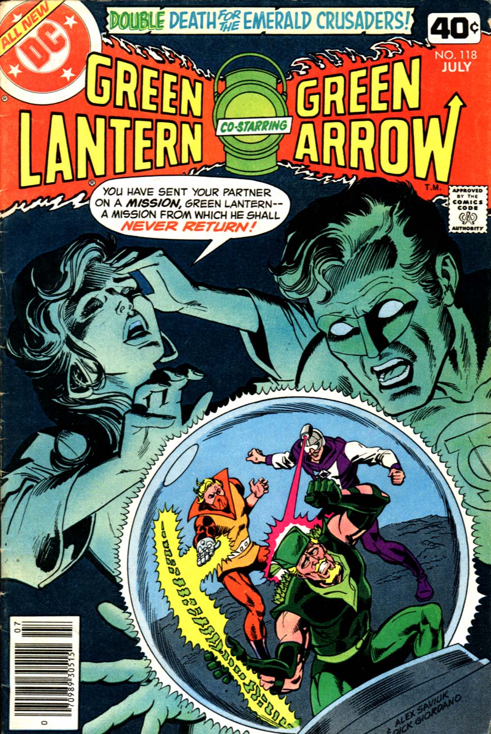 Read online Green Lantern (1960) comic -  Issue #118 - 1