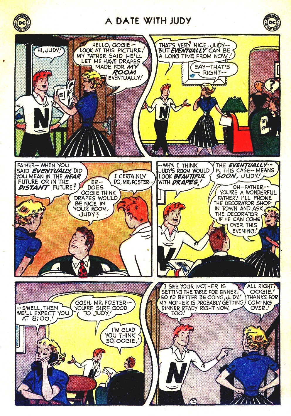 Read online A Date with Judy comic -  Issue #39 - 13