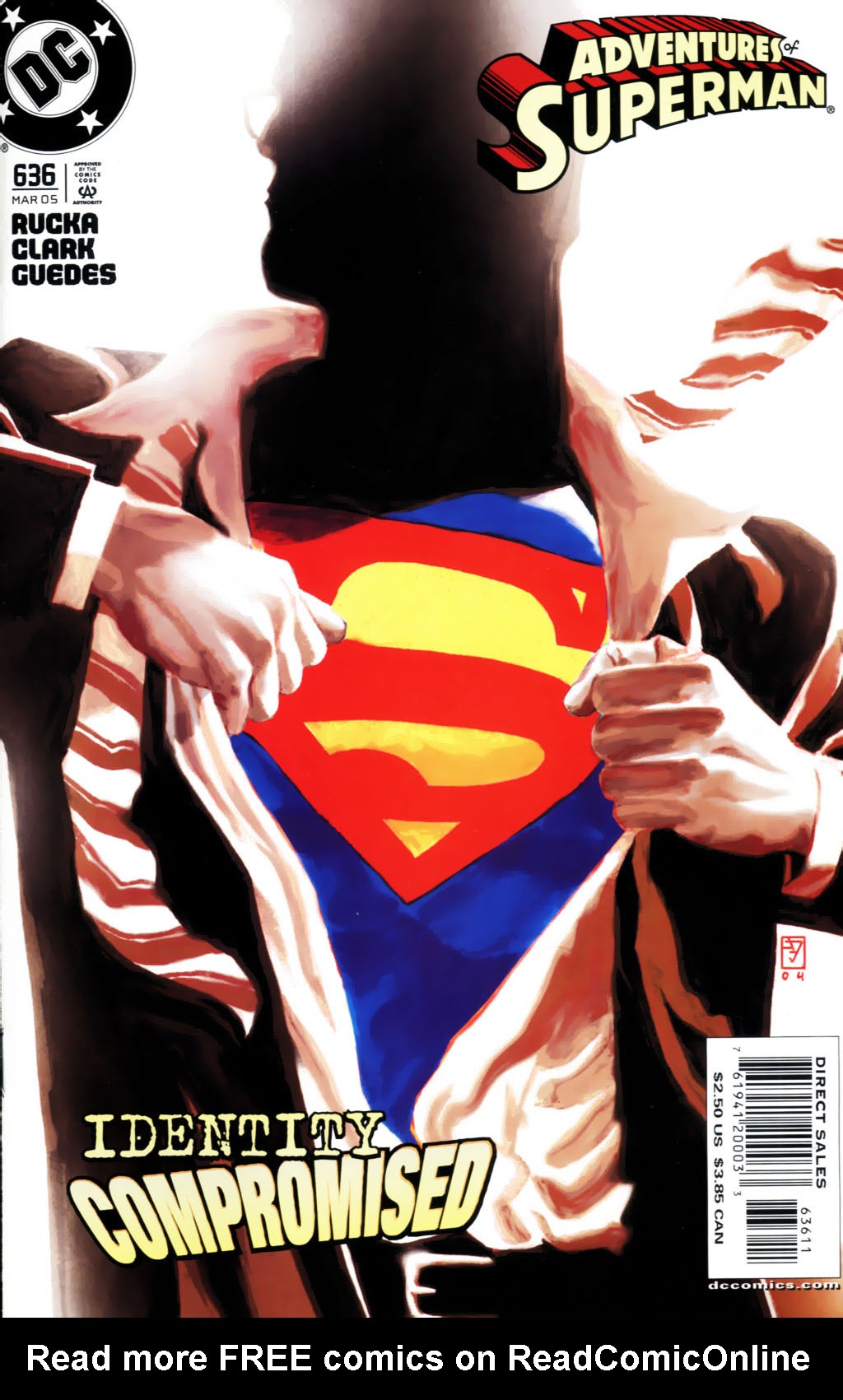 Read online Adventures of Superman (1987) comic -  Issue #636 - 1