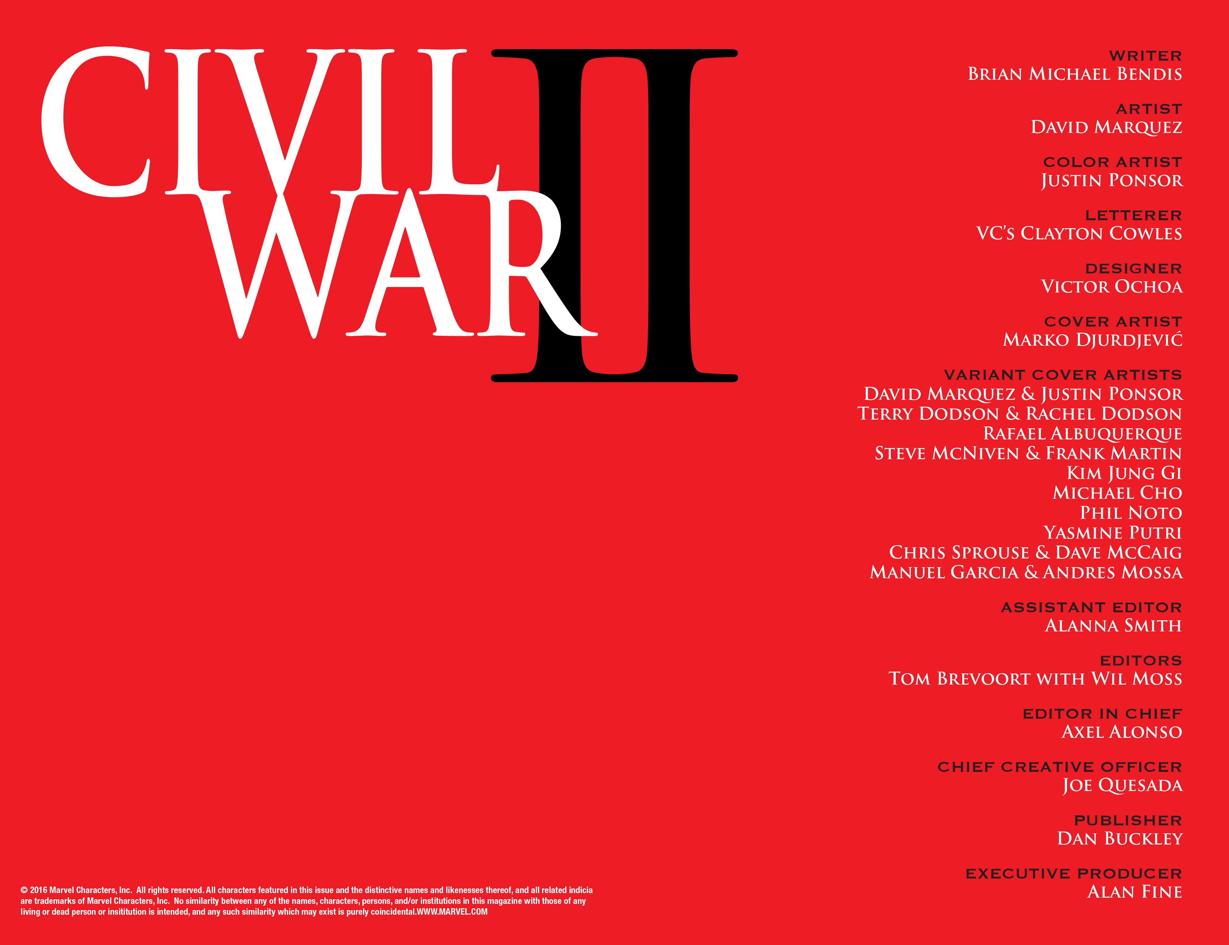 Read online Civil War II comic -  Issue #1 - 5