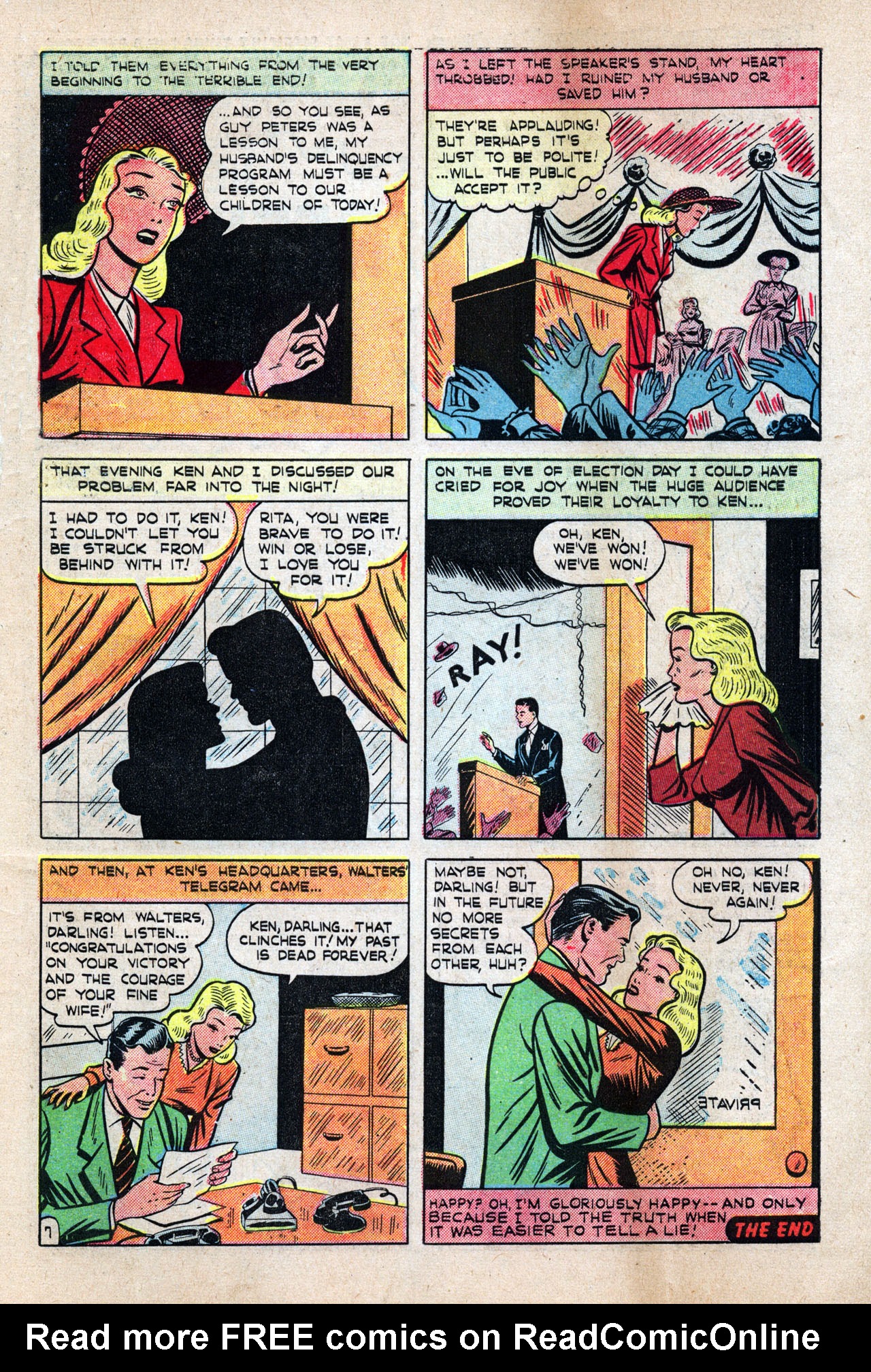 Read online Love Romances comic -  Issue #9 - 9