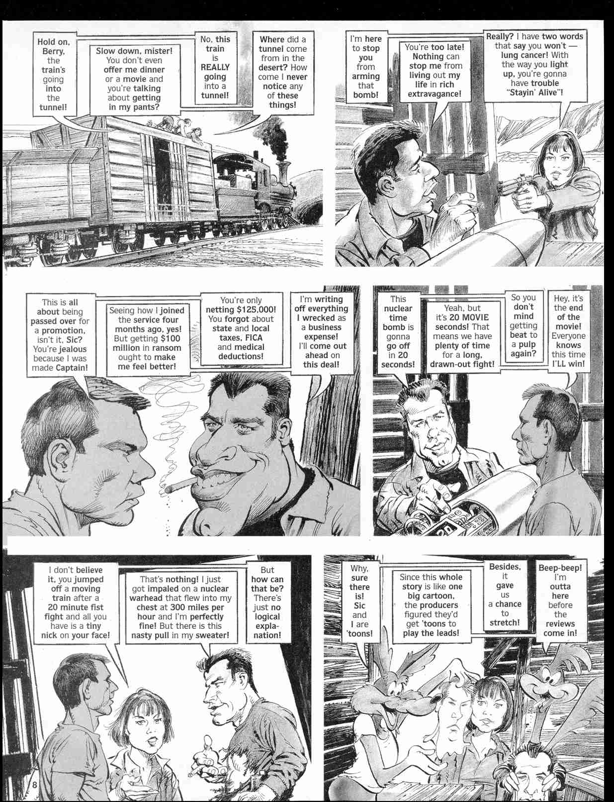 Read online MAD comic -  Issue #347 - 10