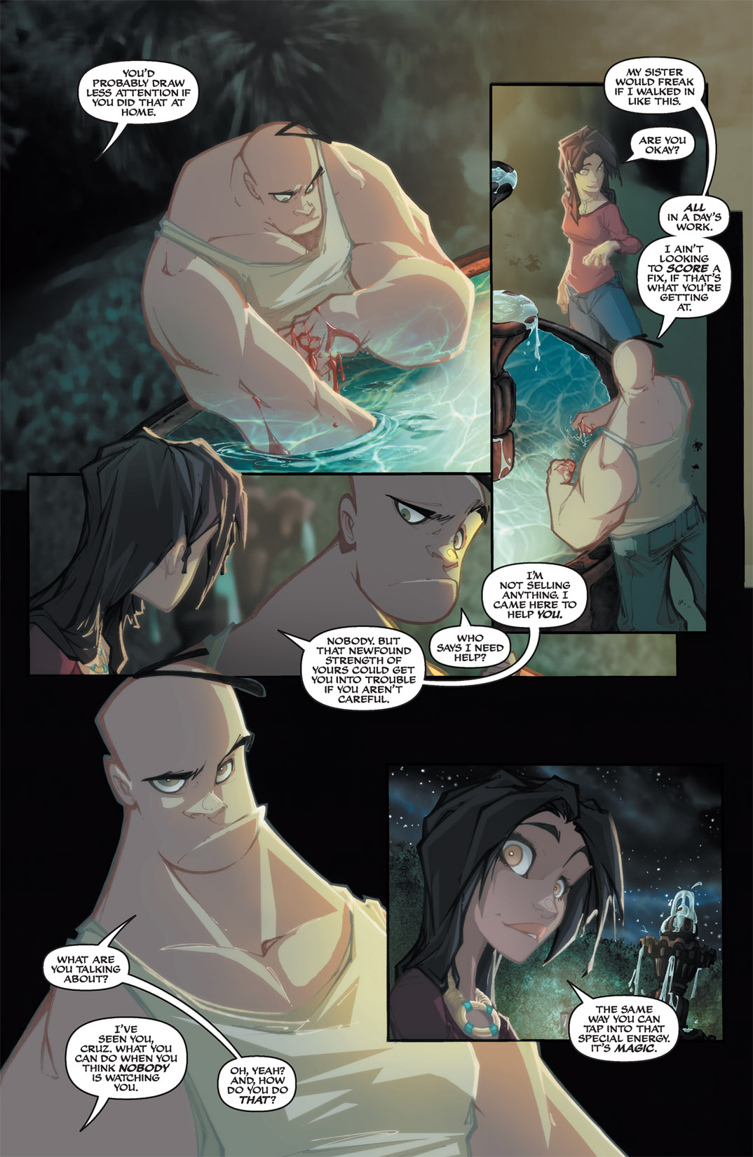 Read online Michael Turner's Soulfire: New World Order comic -  Issue #1 - 11