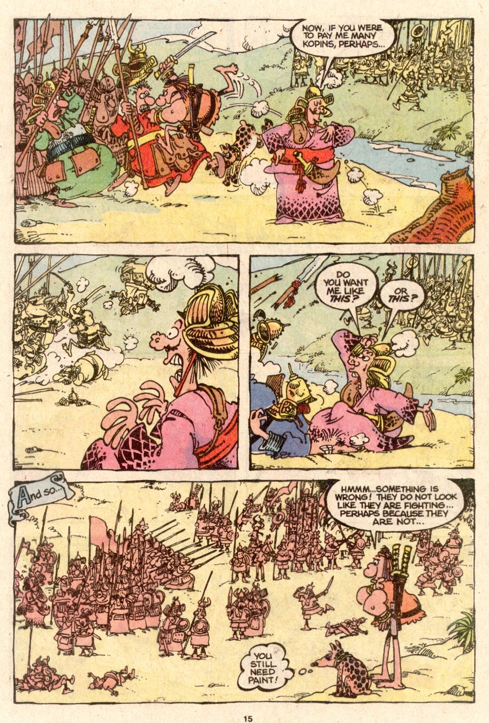 Read online Sergio Aragonés Groo the Wanderer comic -  Issue #64 - 11