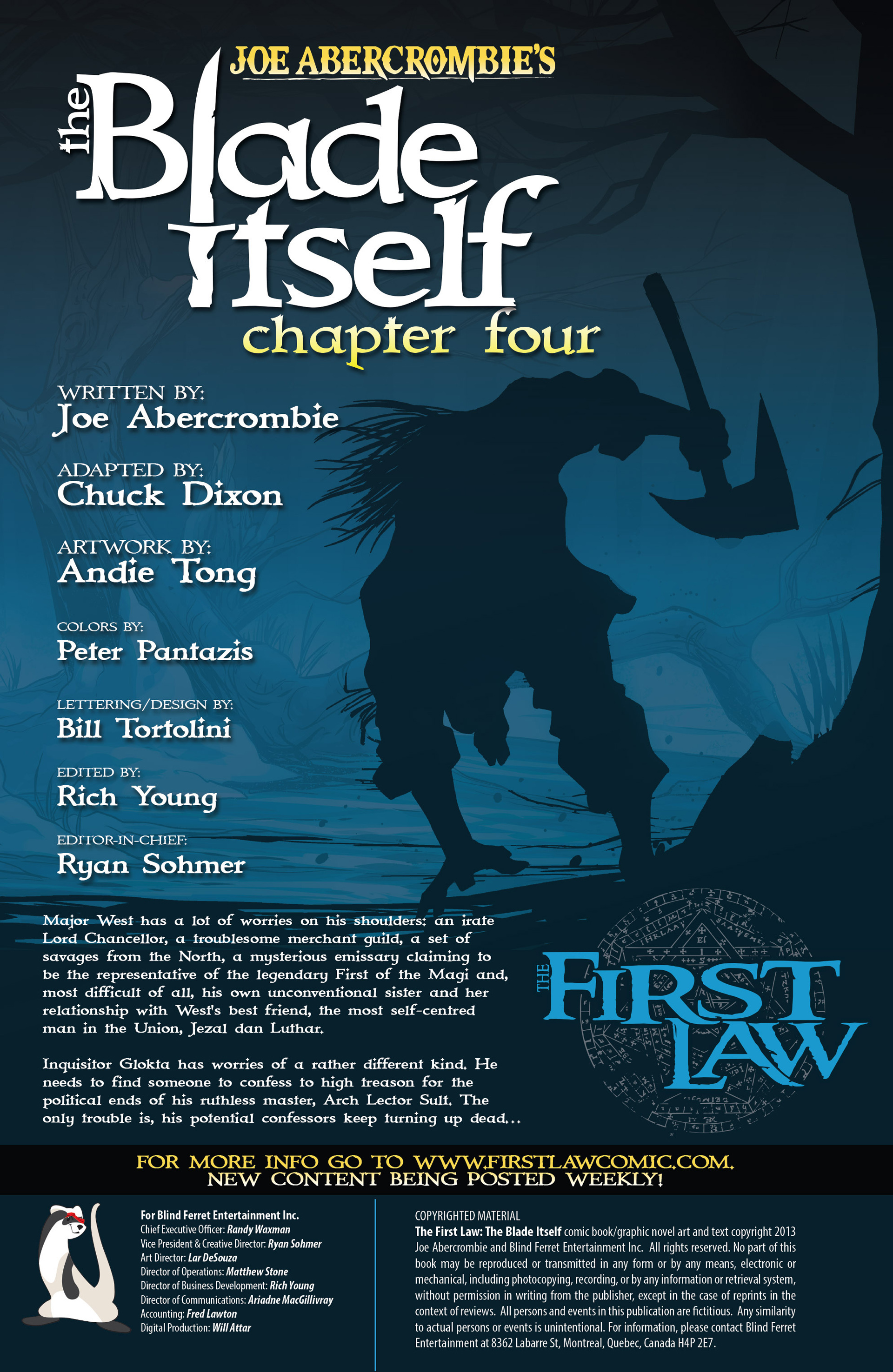 Read online The First Law: The Blade Itself comic -  Issue #4 - 2