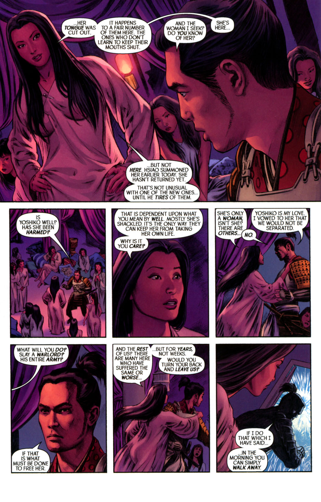 Read online Samurai: Heaven and Earth comic -  Issue #2 - 14