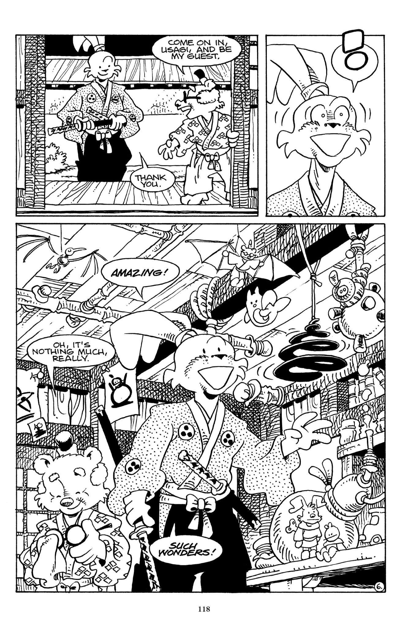 Read online The Usagi Yojimbo Saga comic -  Issue # TPB 5 - 115