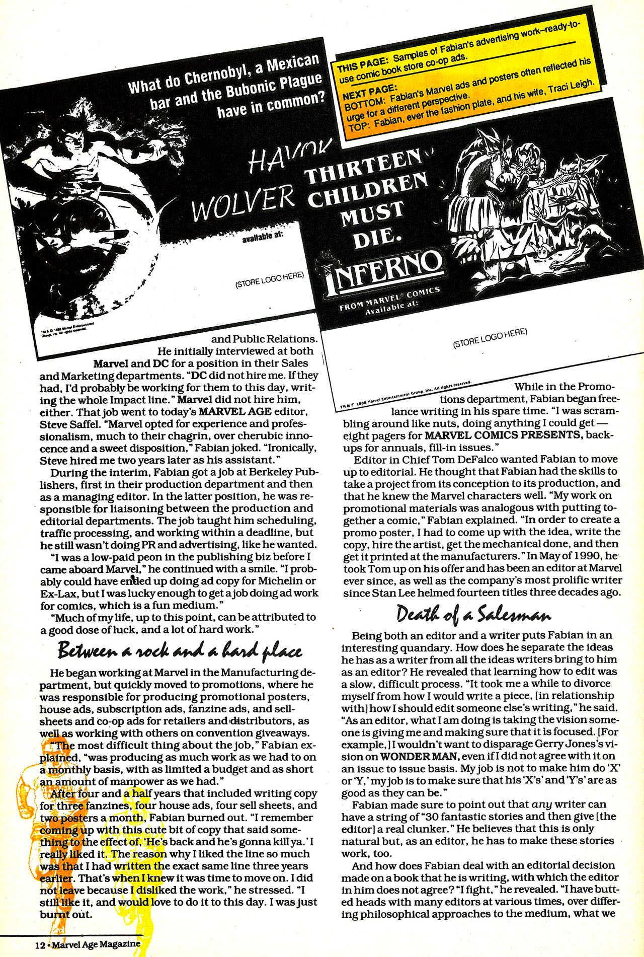 Read online Marvel Age comic -  Issue #125 - 13