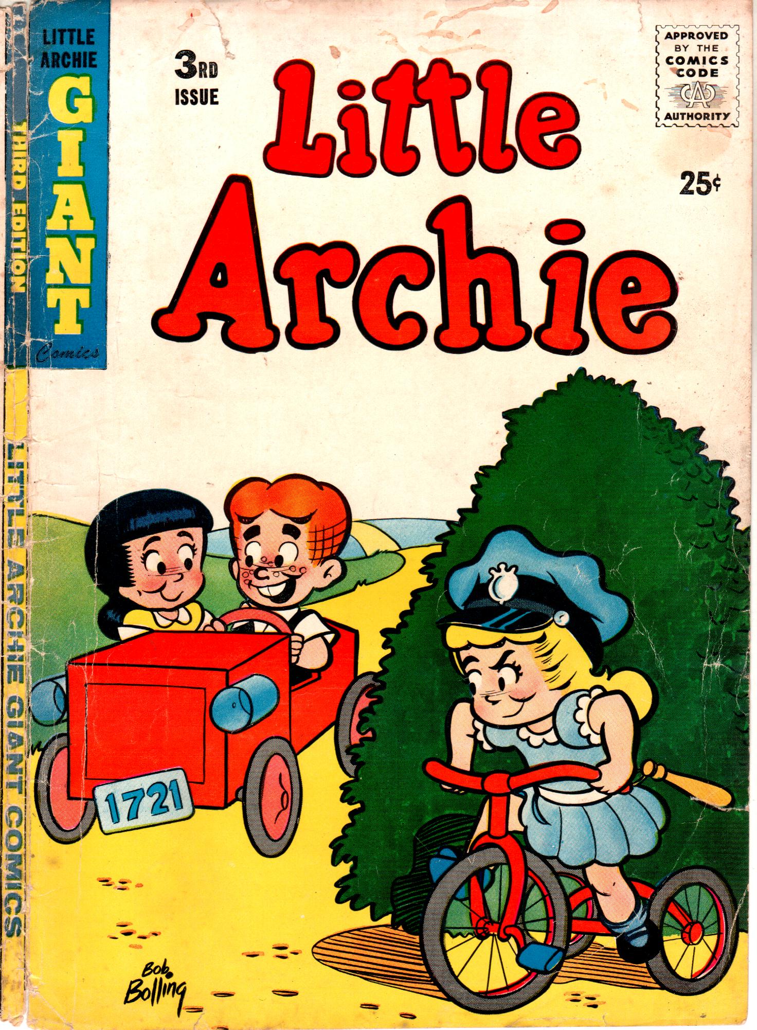 Read online Little Archie (1956) comic -  Issue #3 - 1