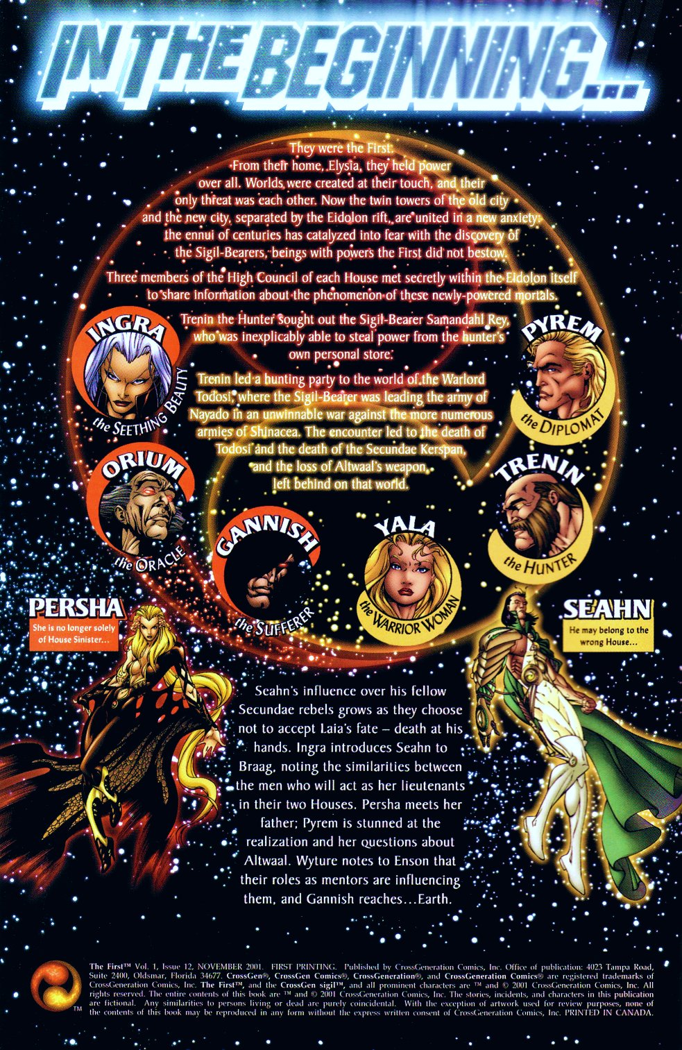 Read online The First comic -  Issue #12 - 2