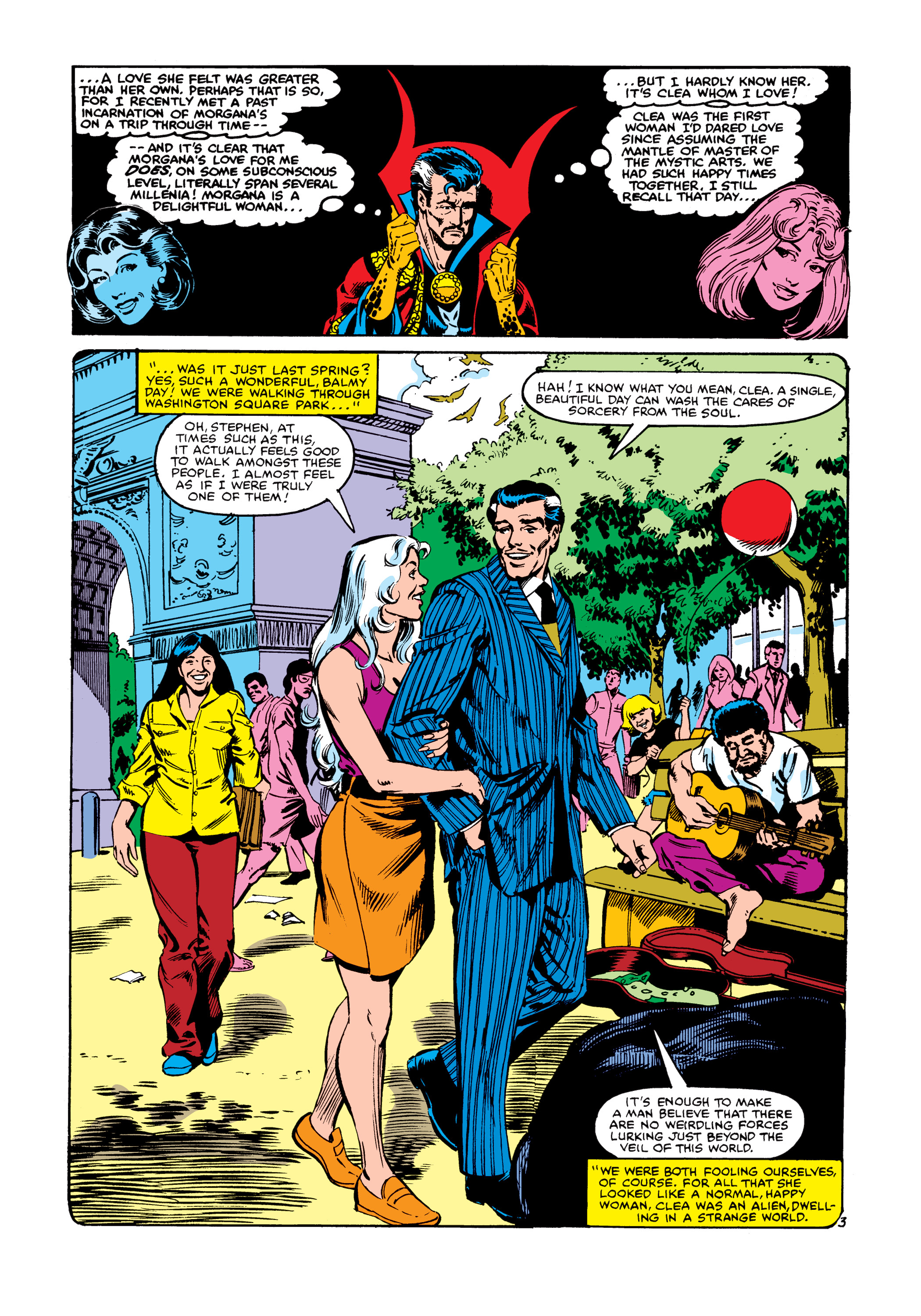 Read online Marvel Masterworks: Doctor Strange comic -  Issue # TPB 9 (Part 2) - 73
