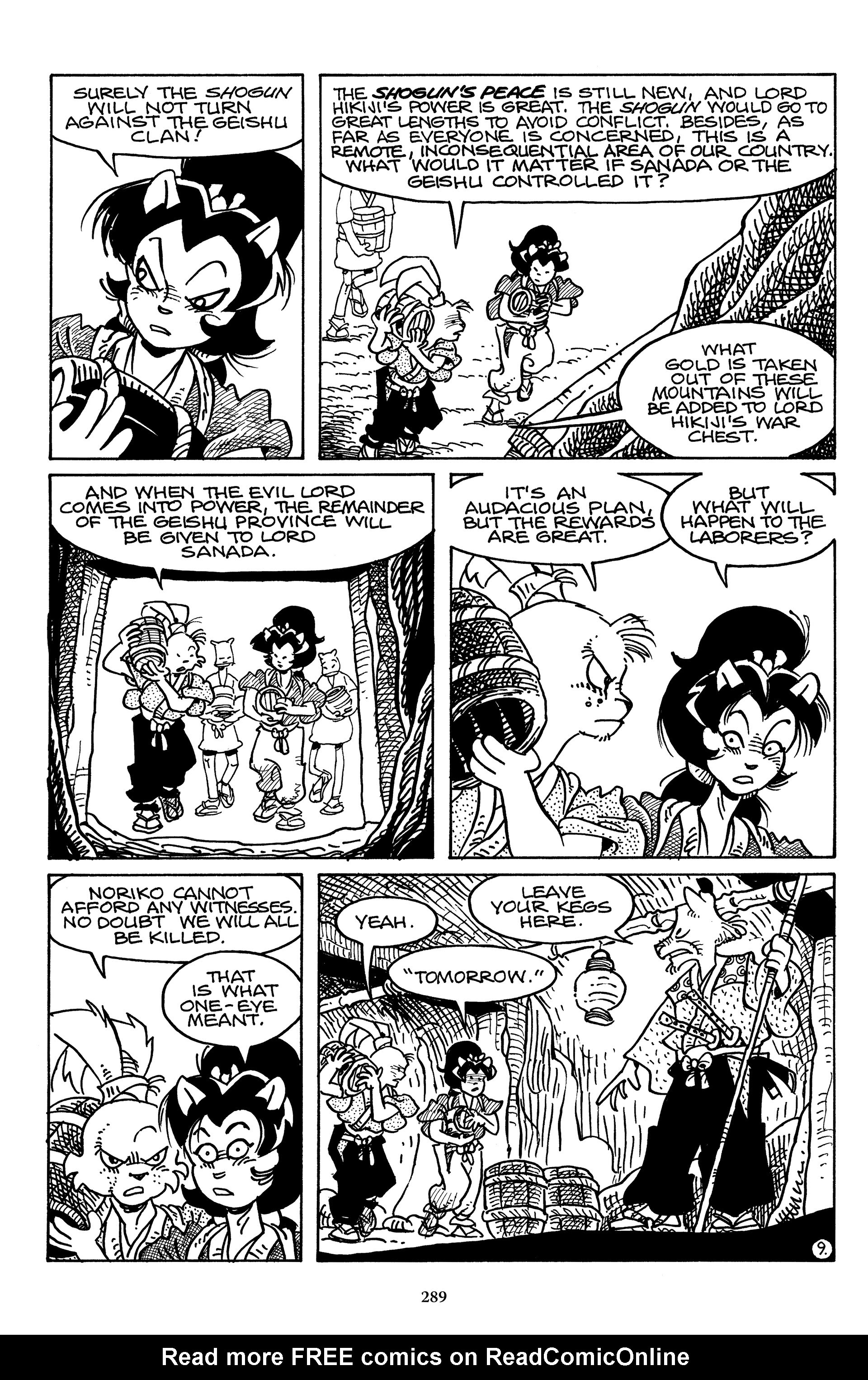 Read online The Usagi Yojimbo Saga (2021) comic -  Issue # TPB 5 (Part 3) - 88