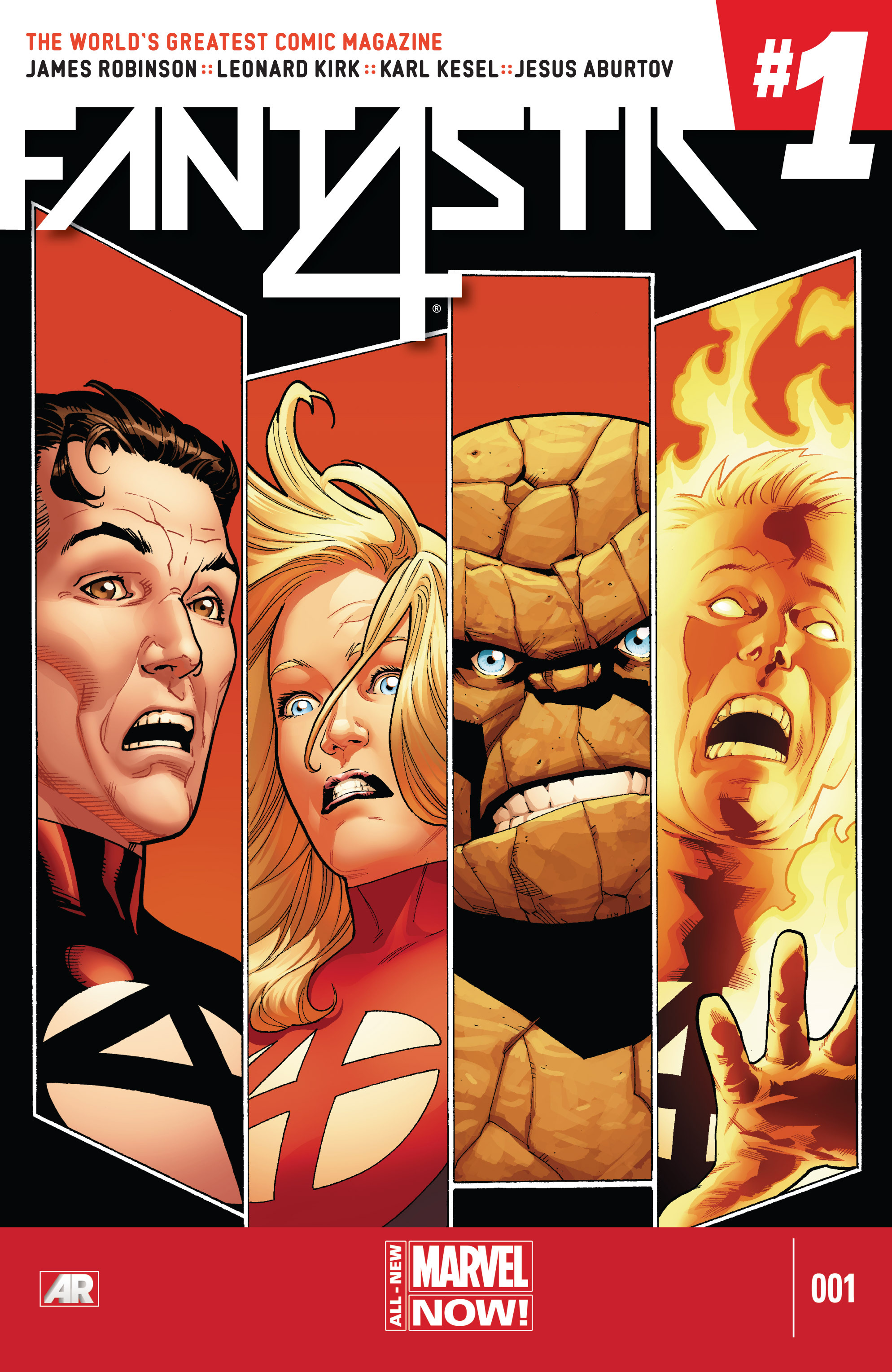 Read online Fantastic Four (2014) comic -  Issue #1 - 1