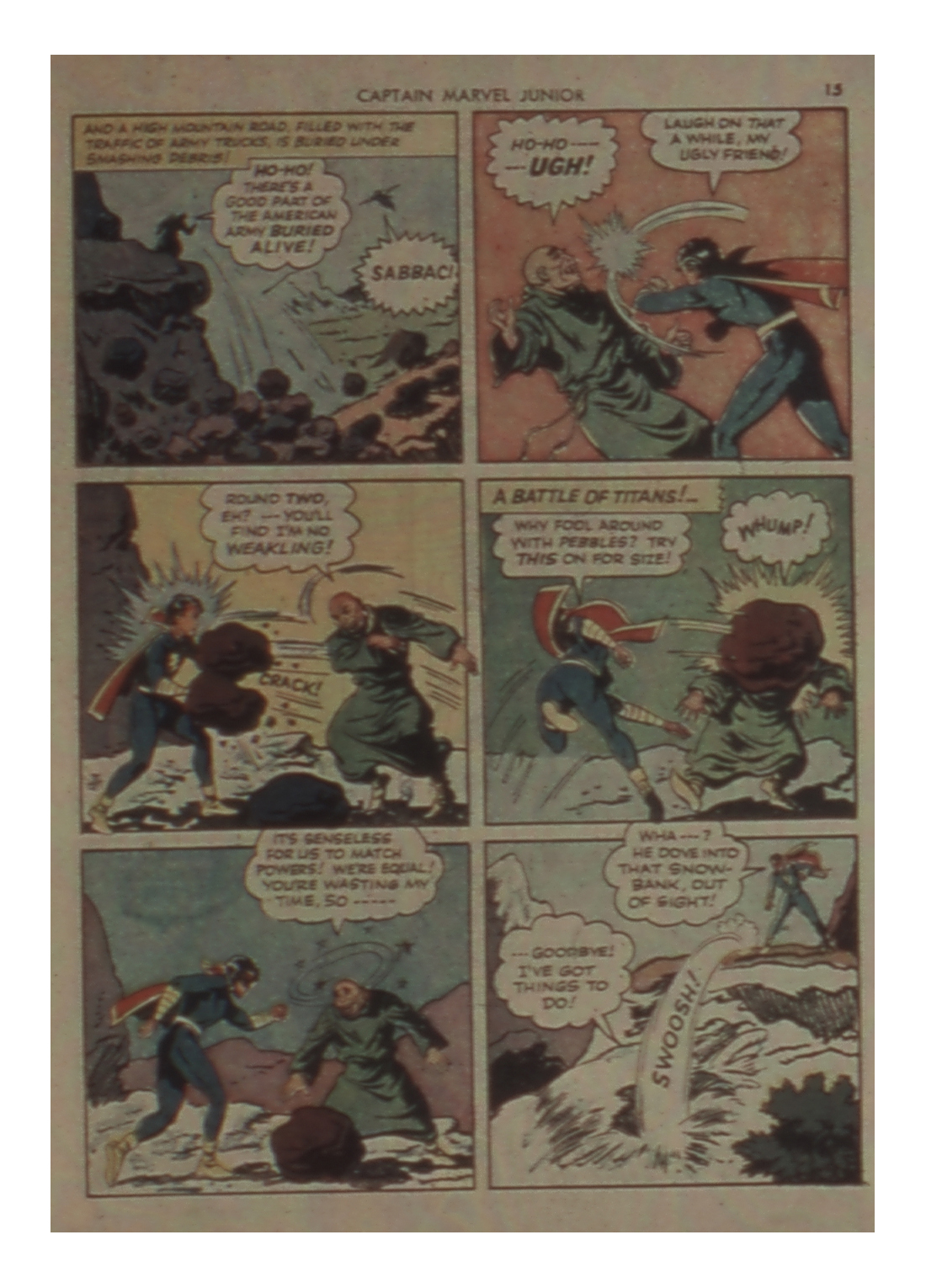 Read online Captain Marvel, Jr. comic -  Issue #4 - 16
