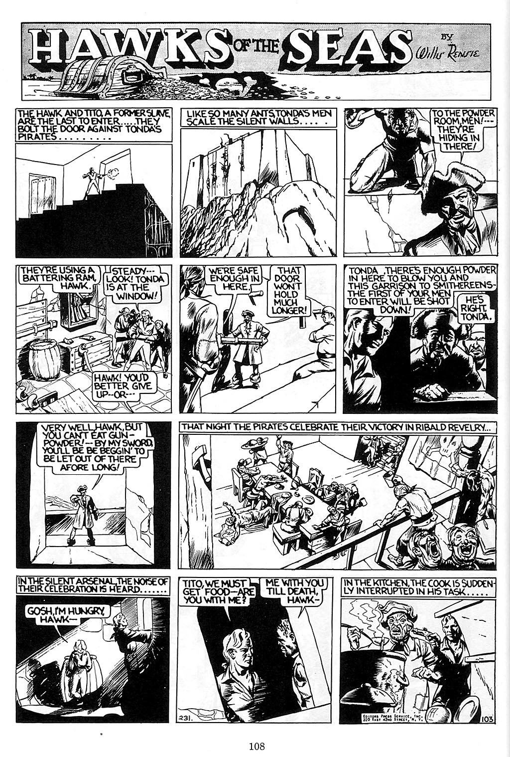 Read online Will Eisner's Hawks of the Seas comic -  Issue # TPB - 109