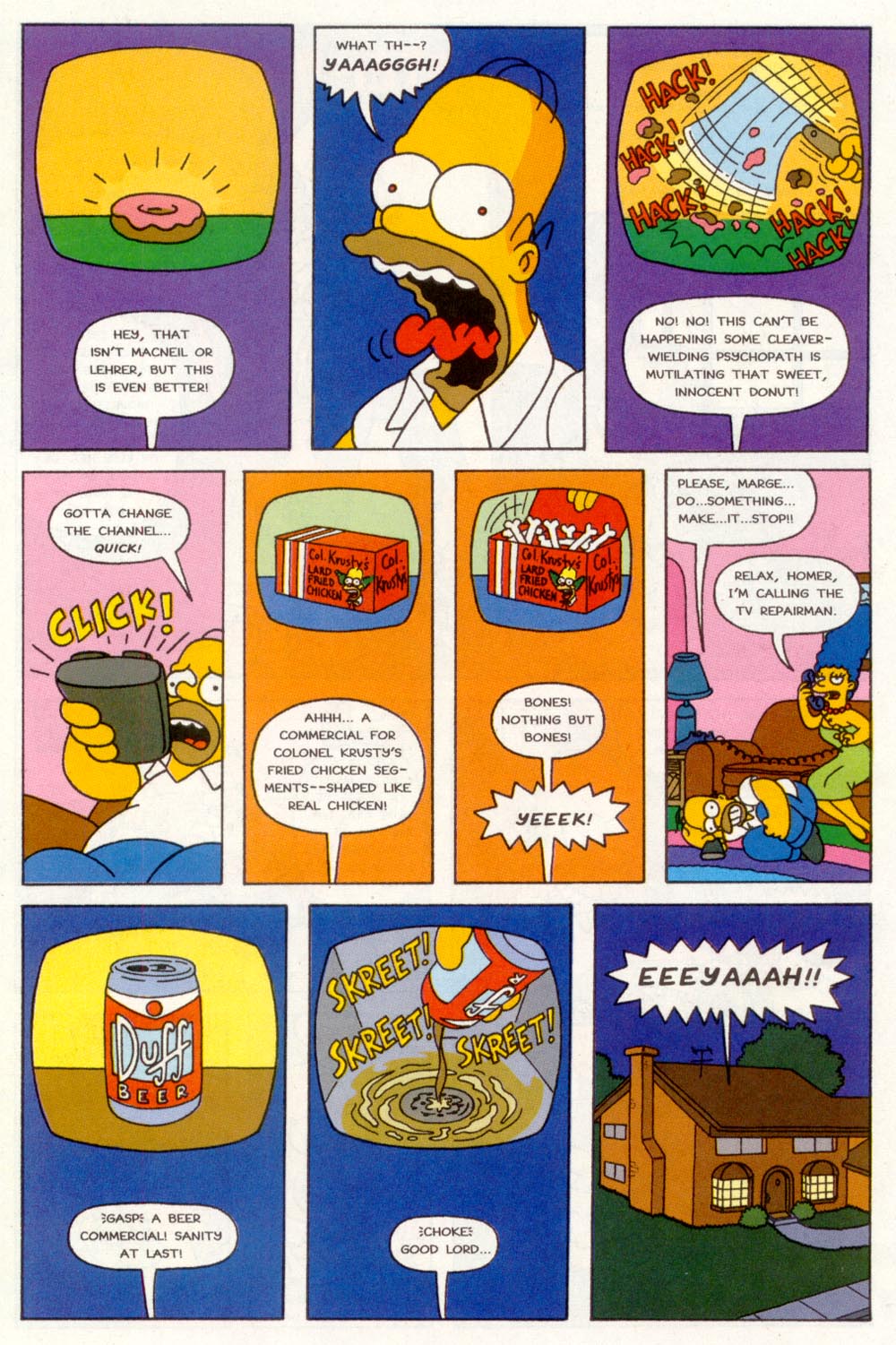 Read online Treehouse of Horror comic -  Issue #3 - 27