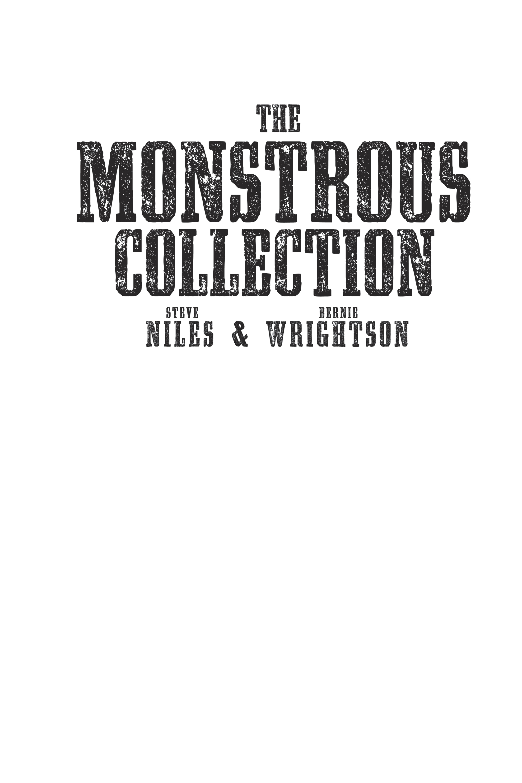 Read online The Monstrous Collection comic -  Issue # TPB (Part 1) - 2