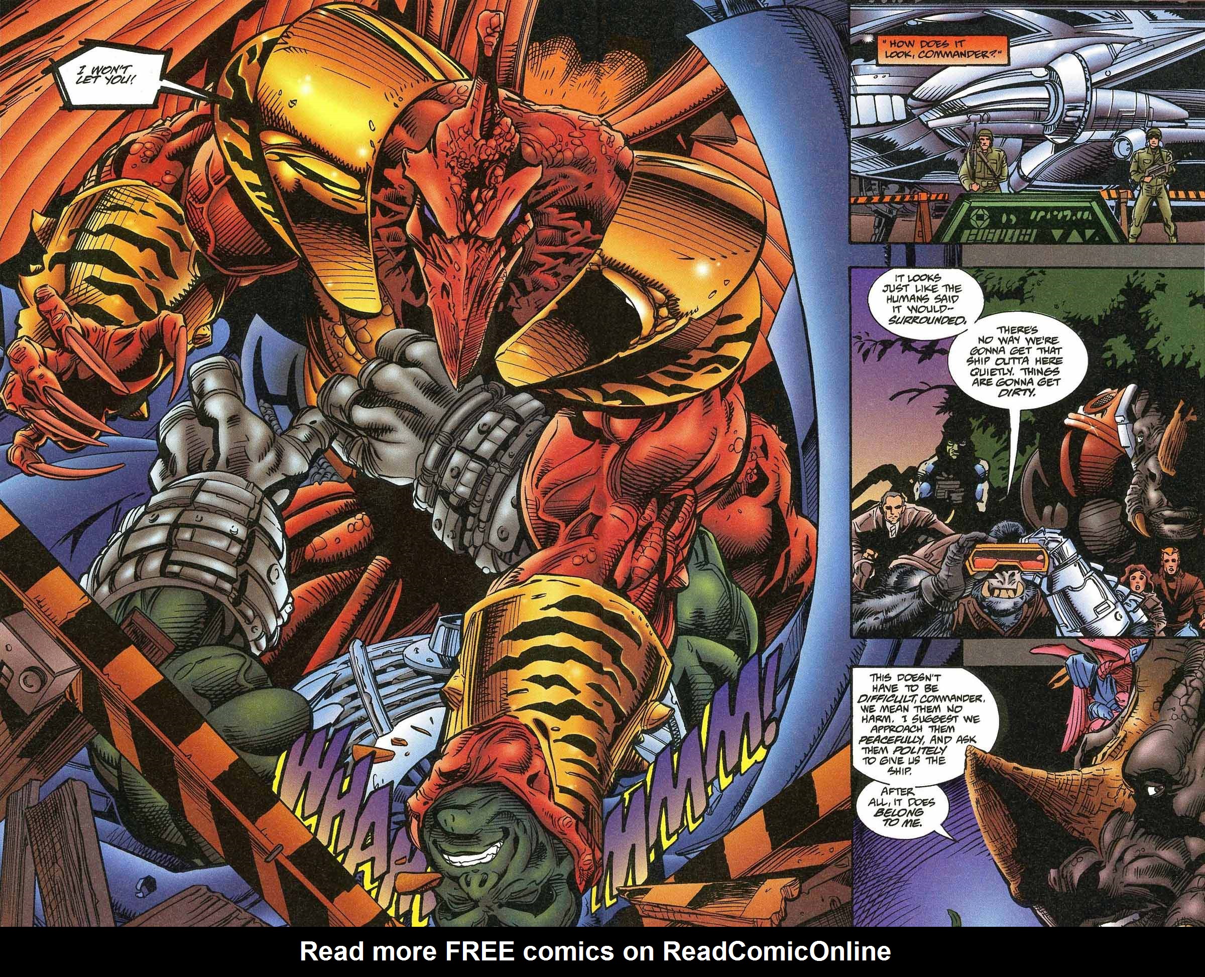 Read online Leonard Nimoy's Primortals (1995) comic -  Issue #12 - 10