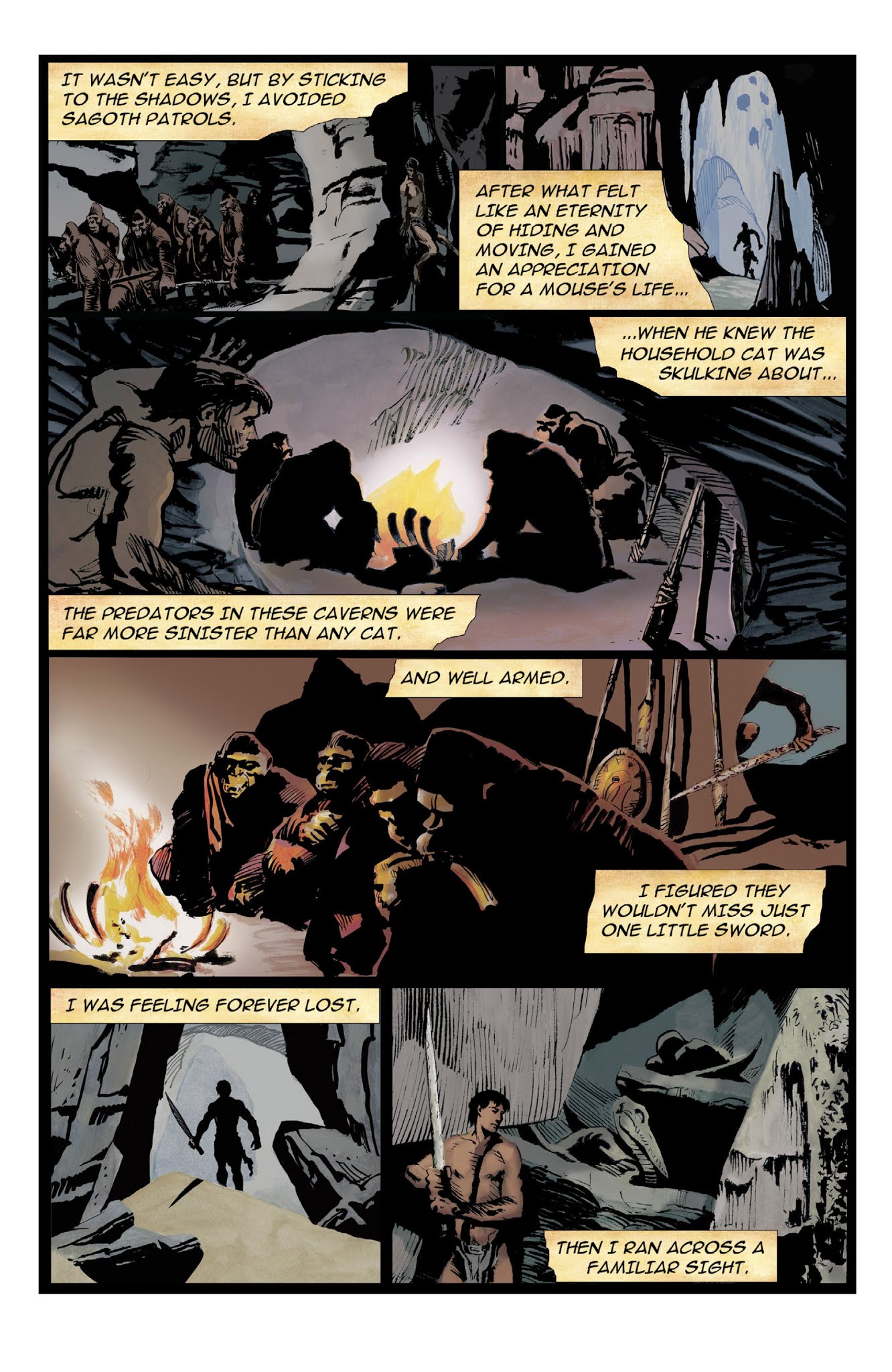 Read online Edgar Rice Burroughs' At the Earth's Core comic -  Issue # TPB - 67