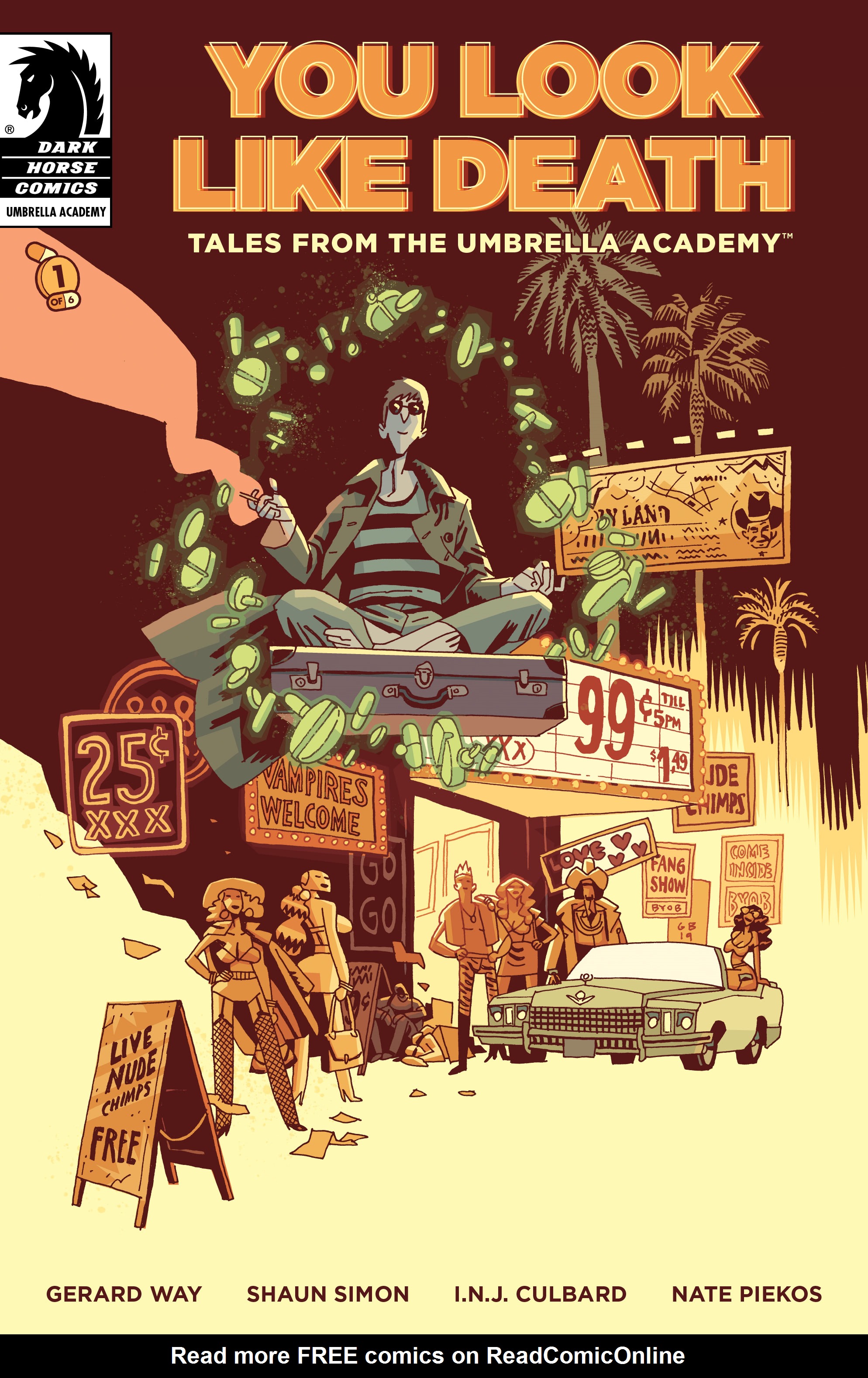 Read online Tales from the Umbrella Academy: You Look Like Death comic -  Issue #1 - 1