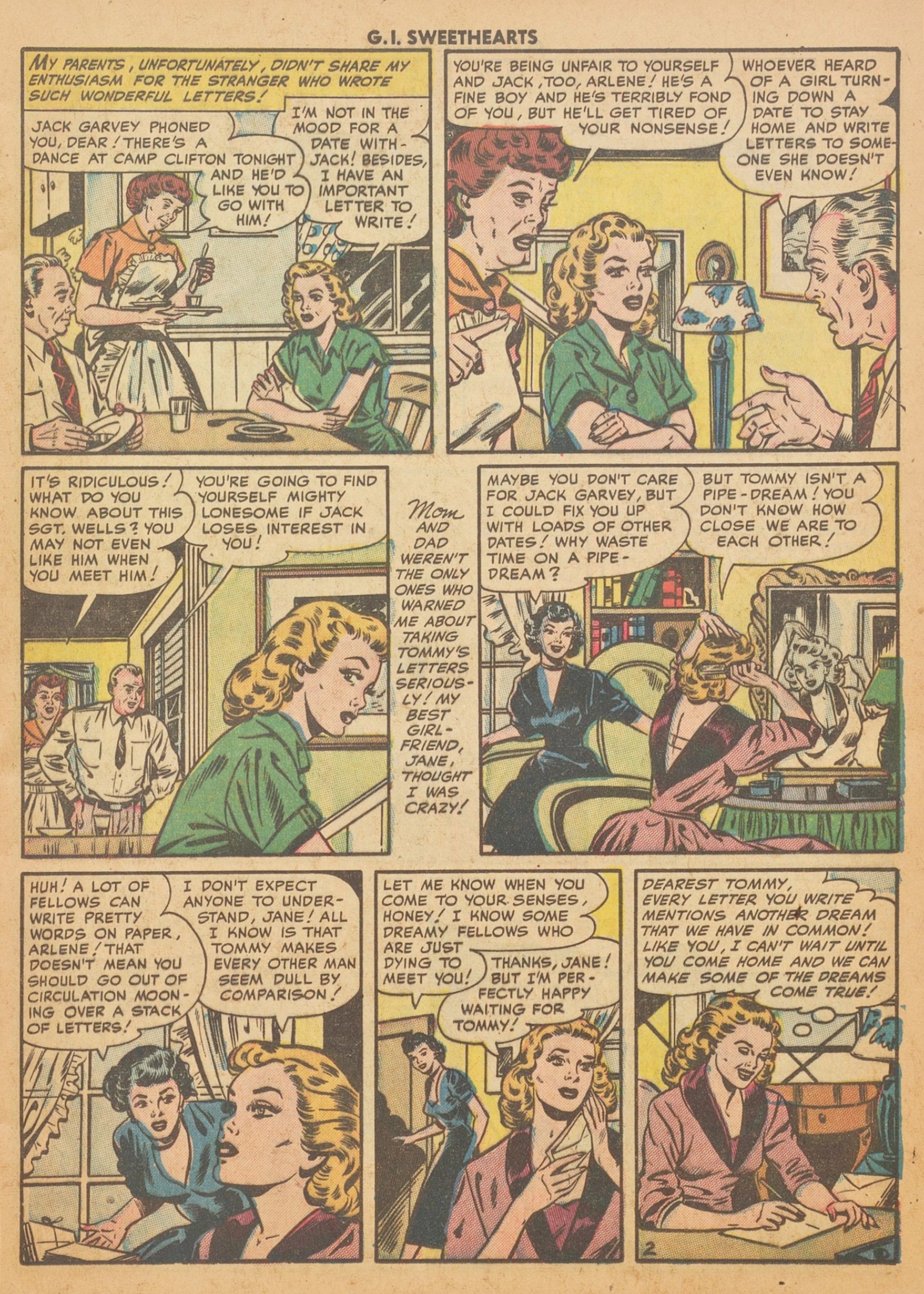 Read online G.I. Sweethearts comic -  Issue #38 - 13
