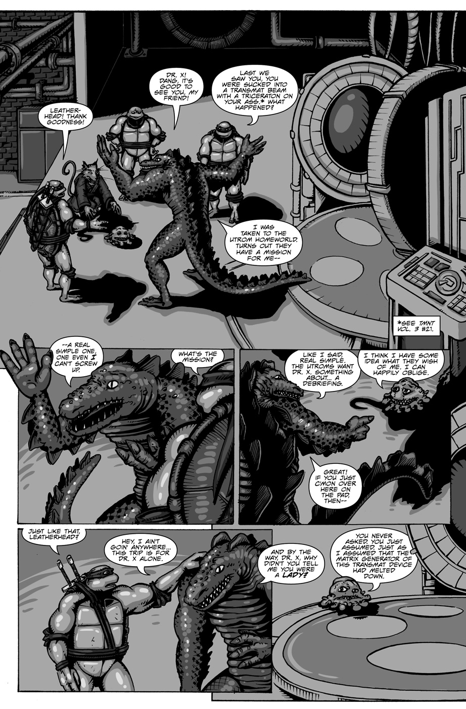 Read online Teenage Mutant Ninja Turtles (1996) comic -  Issue #25 - 45