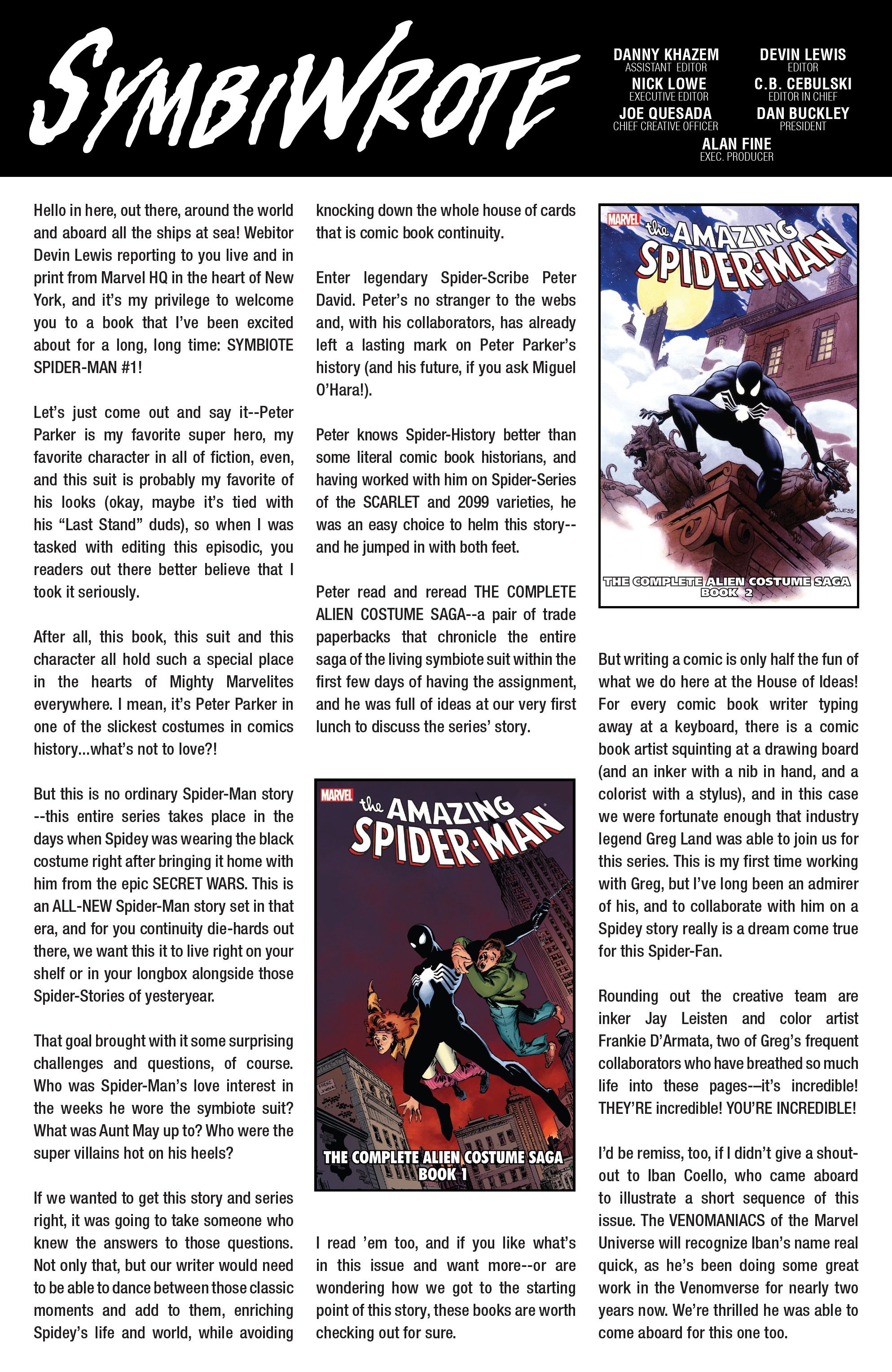 Read online Symbiote Spider-Man comic -  Issue #1 - 34