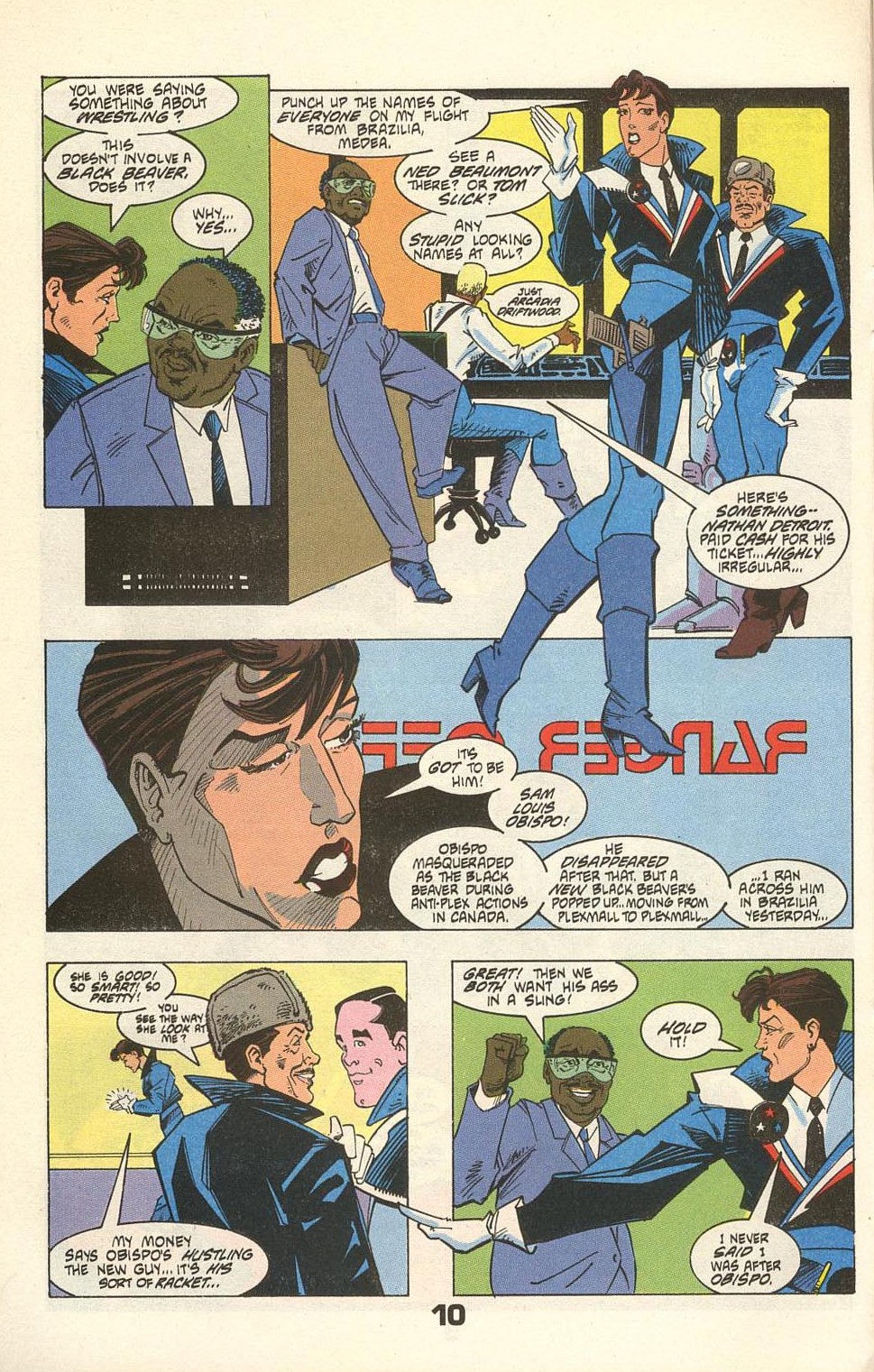 Read online American Flagg! comic -  Issue #31 - 14