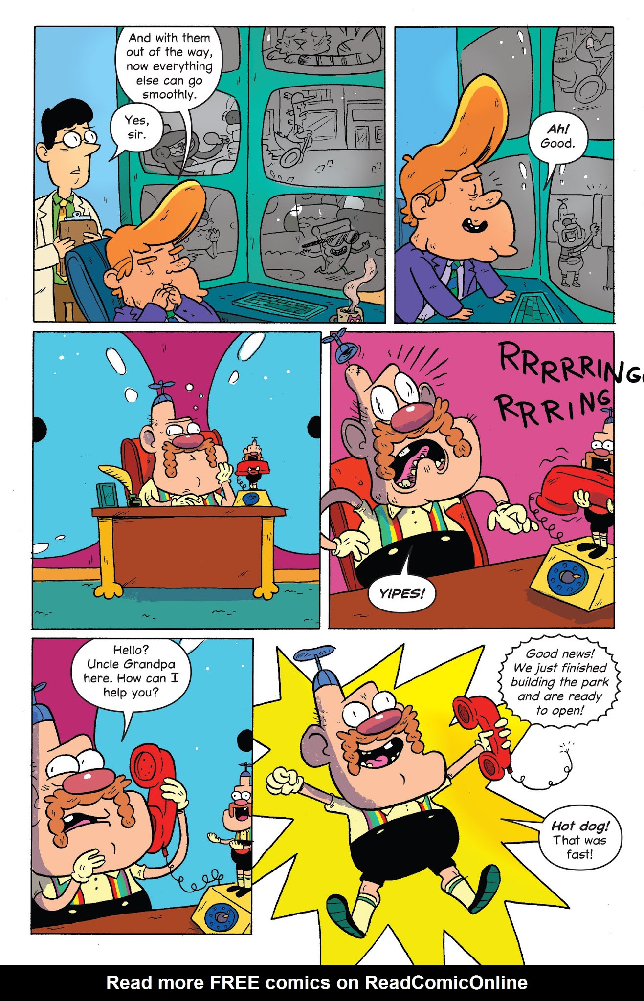 Read online Uncle Grandpa in Uncle Grandpaland comic -  Issue # TPB - 46